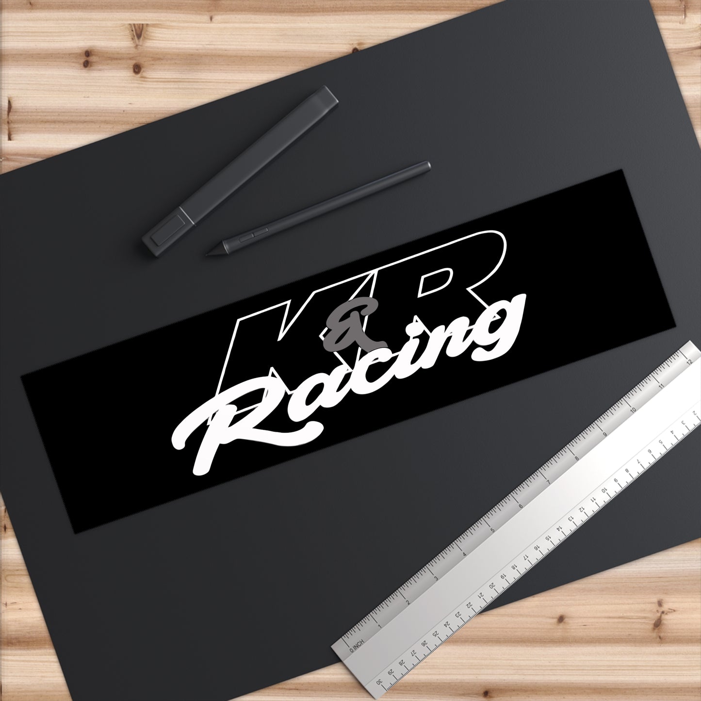 K&R Racing Bumper Stickers - Perfect for Car Enthusiasts and Racing Fans