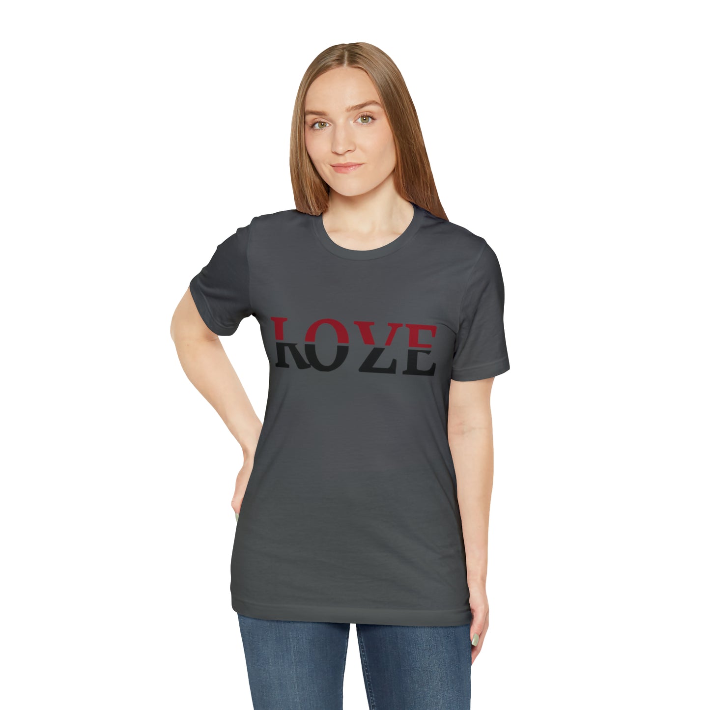 Love Roze unisex jersey short sleeve tee available in 7 gorgeous colors