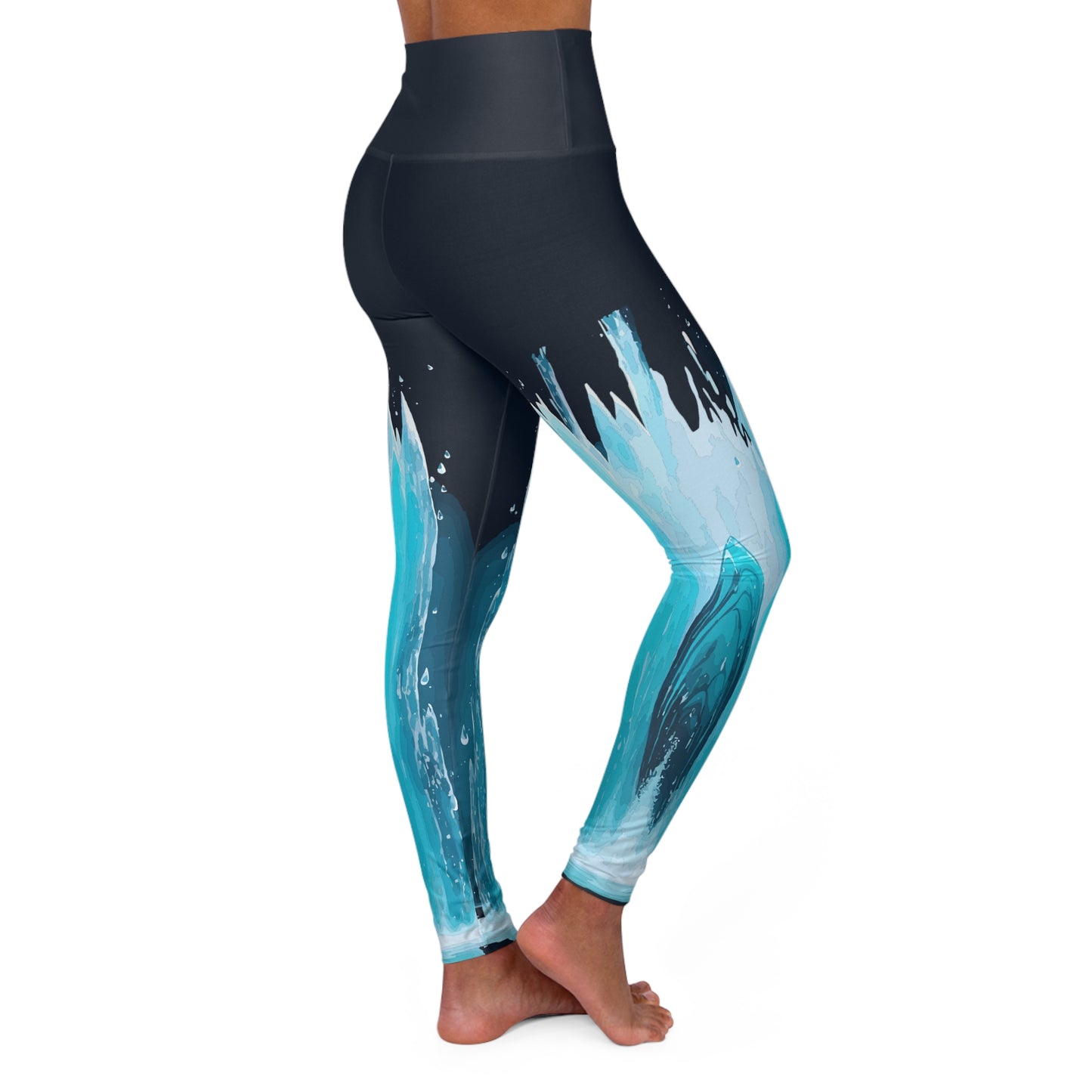 Arctic ice Yoga Leggings yoga pants for working out with zen