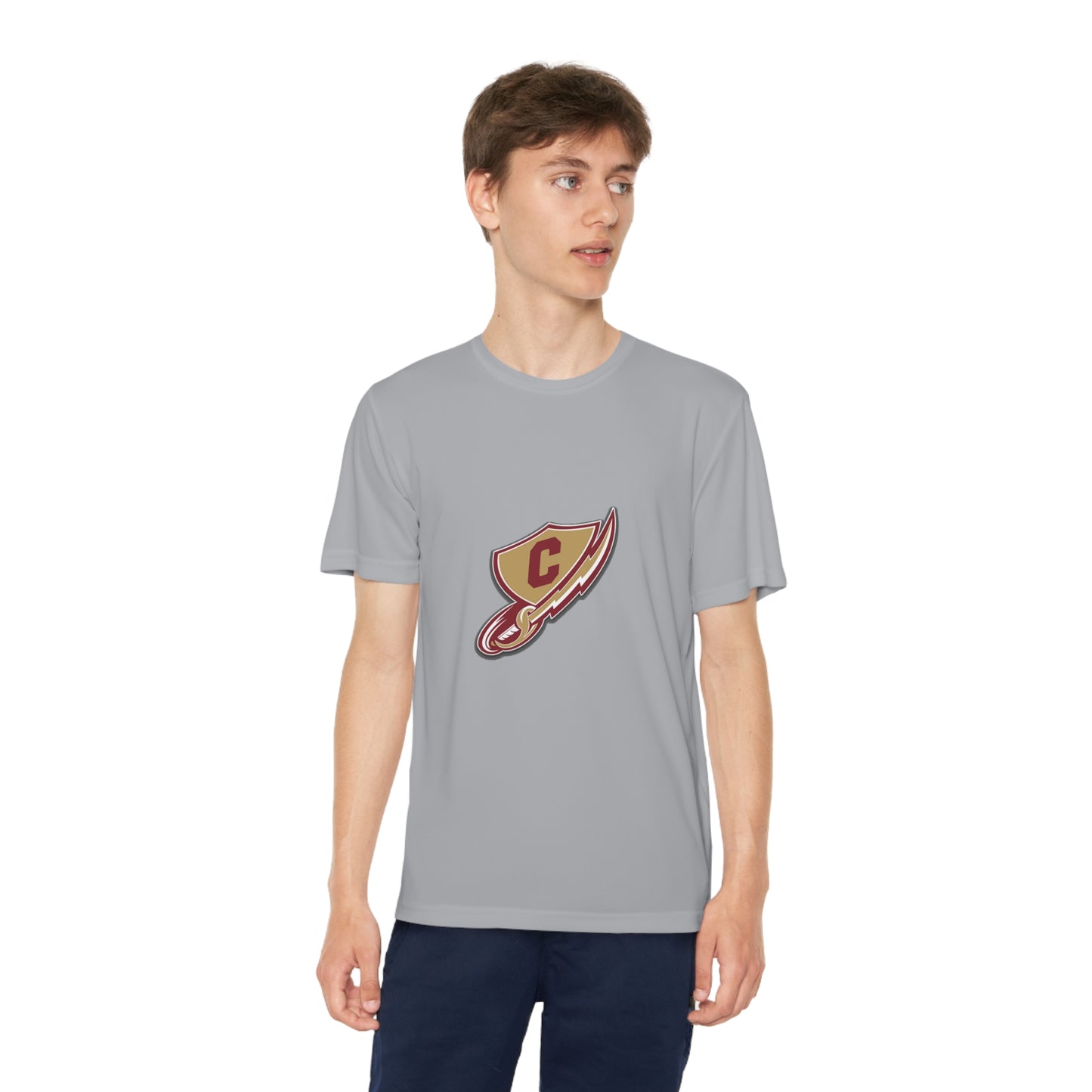 Keller Central Chargers High School Youth Competitor Tee Keller NWISD NISD High School Athletic fitting sports Tee