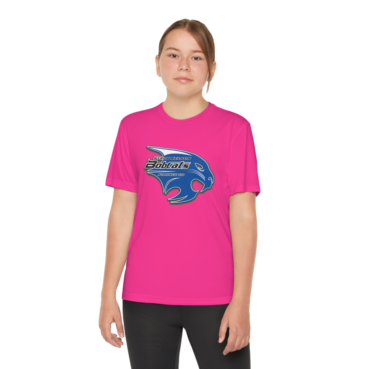 Byron Nelson Bobcats Youth Competitor Tee Keller NWISD Athletic fitting sports Tee