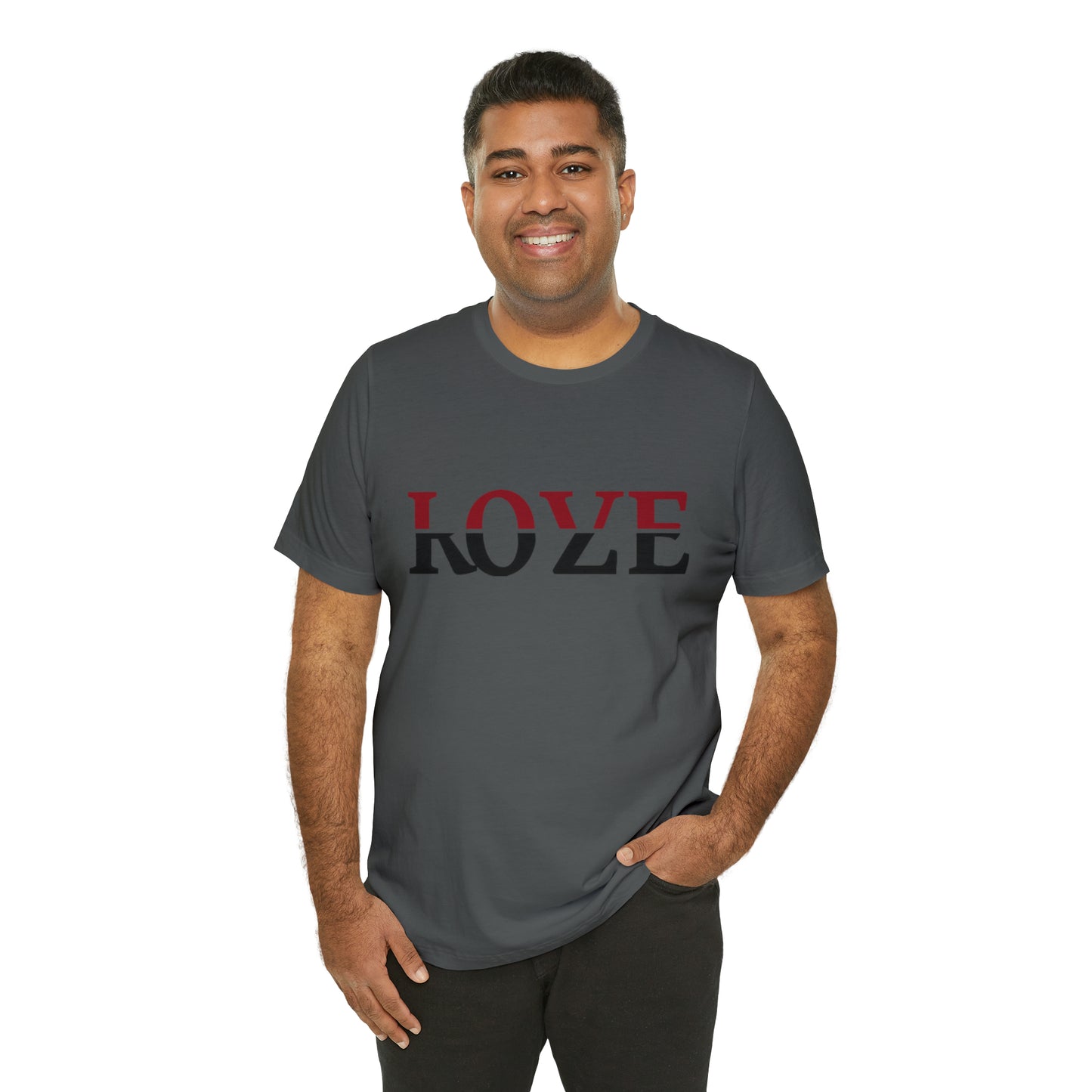 Love Roze unisex jersey short sleeve tee available in 7 gorgeous colors