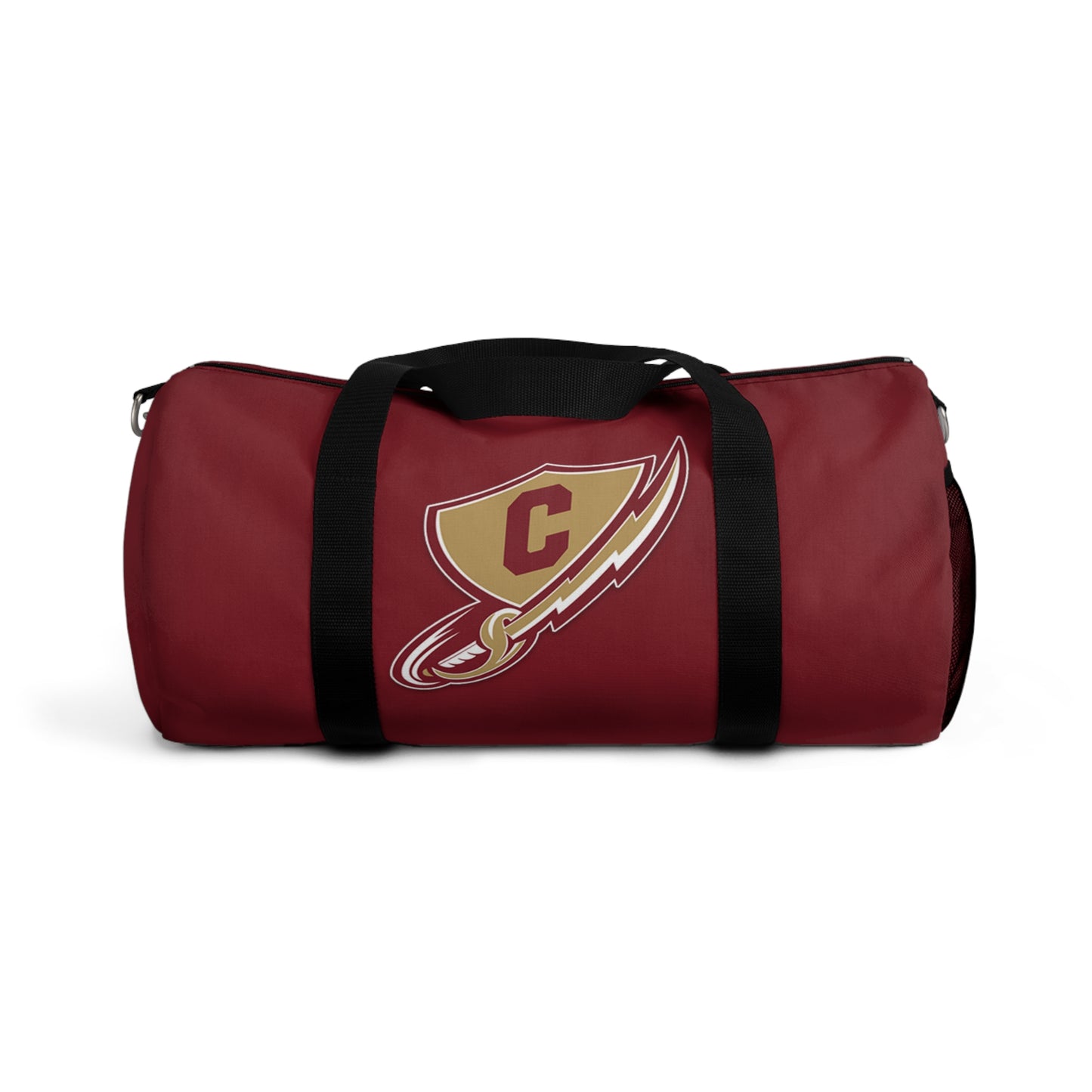 Keller High School Central Chargers Duffel Bag available in 2 sizes for showing team spirit on and off of the field.