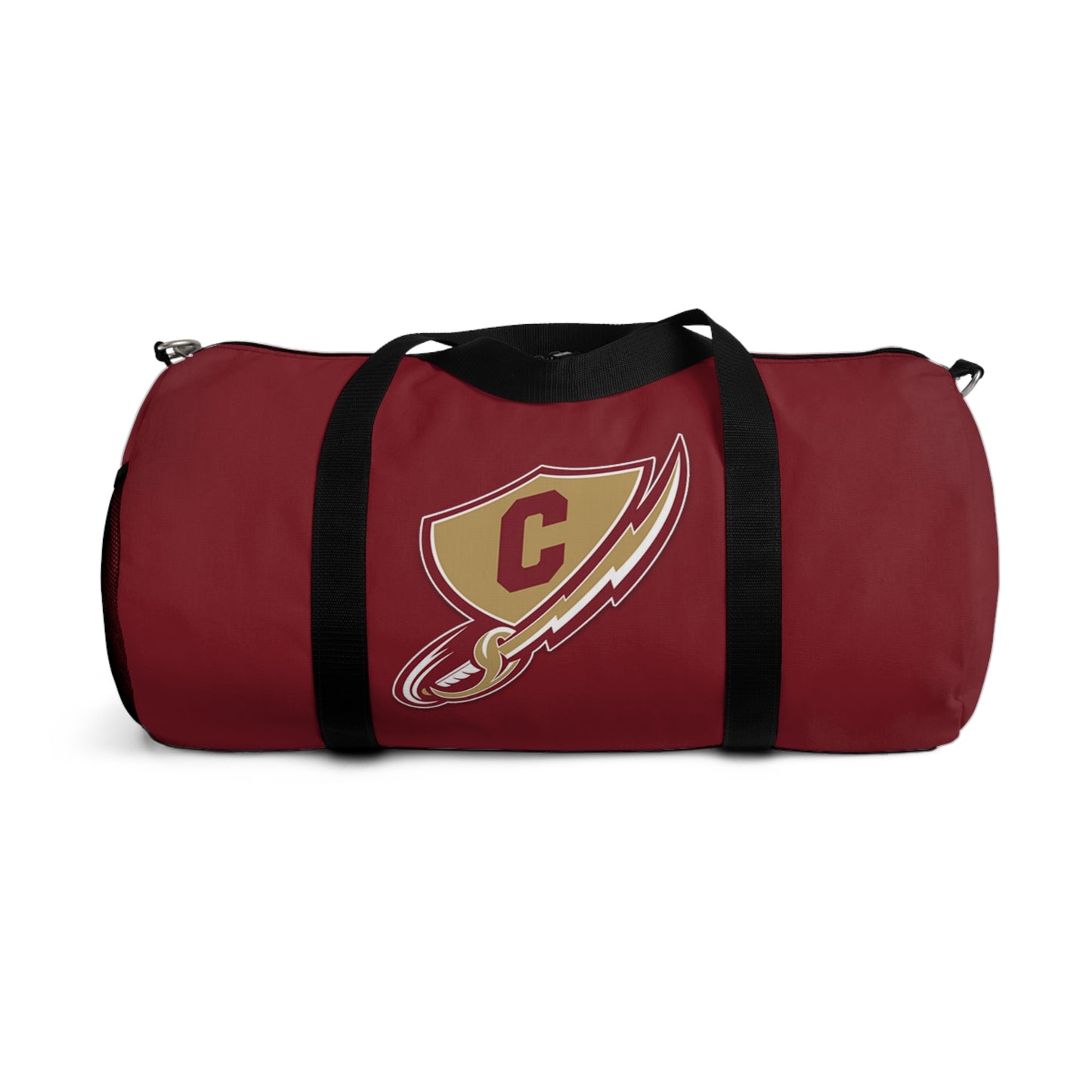 Keller High School Central Chargers Duffel Bag available in 2 sizes for showing team spirit on and off of the field.