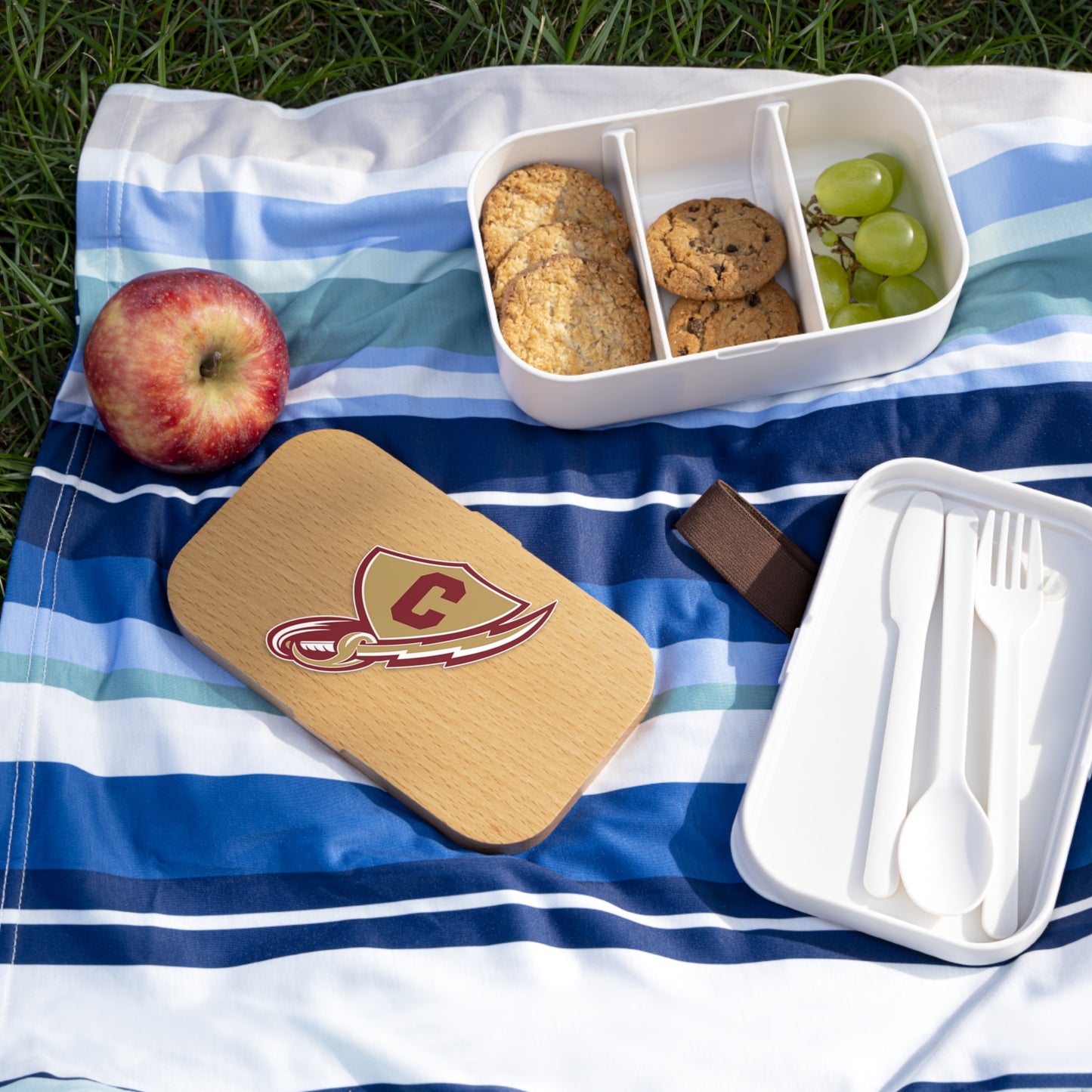 Keller High School Central Chargers Bento Lunch Box with team logo