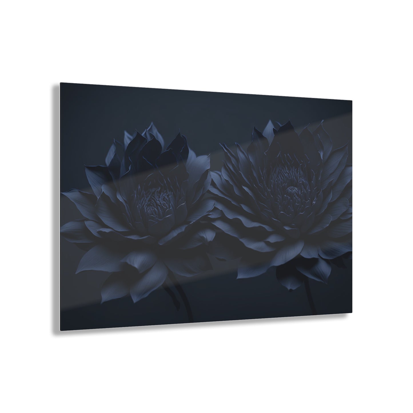 Darkest Flower Acrylic Wall art Collection of Wall Art Panels portraying dark flowers with a gothic theme for those dark art lovers 4/6