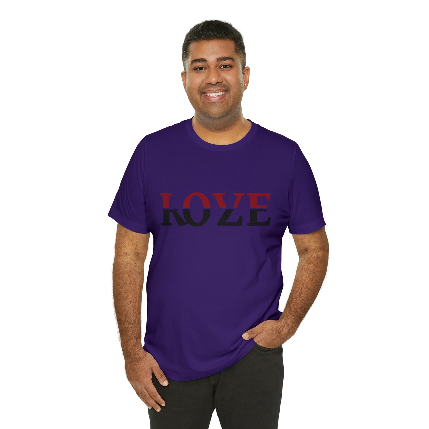 Love Roze unisex jersey short sleeve tee available in 7 gorgeous colors