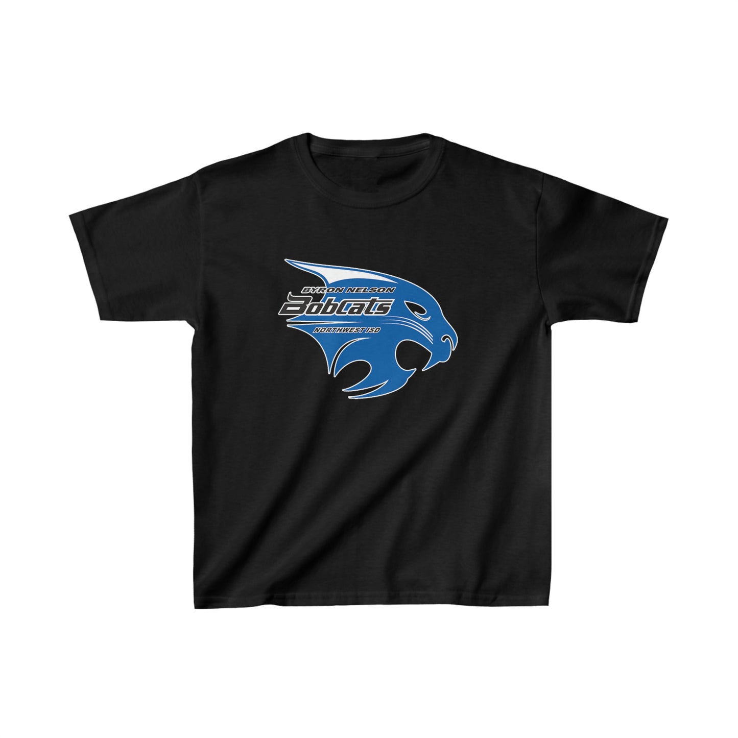 Byron Nelson Bobcats Keller NWISD Kids Heavy Cotton Tee shirt