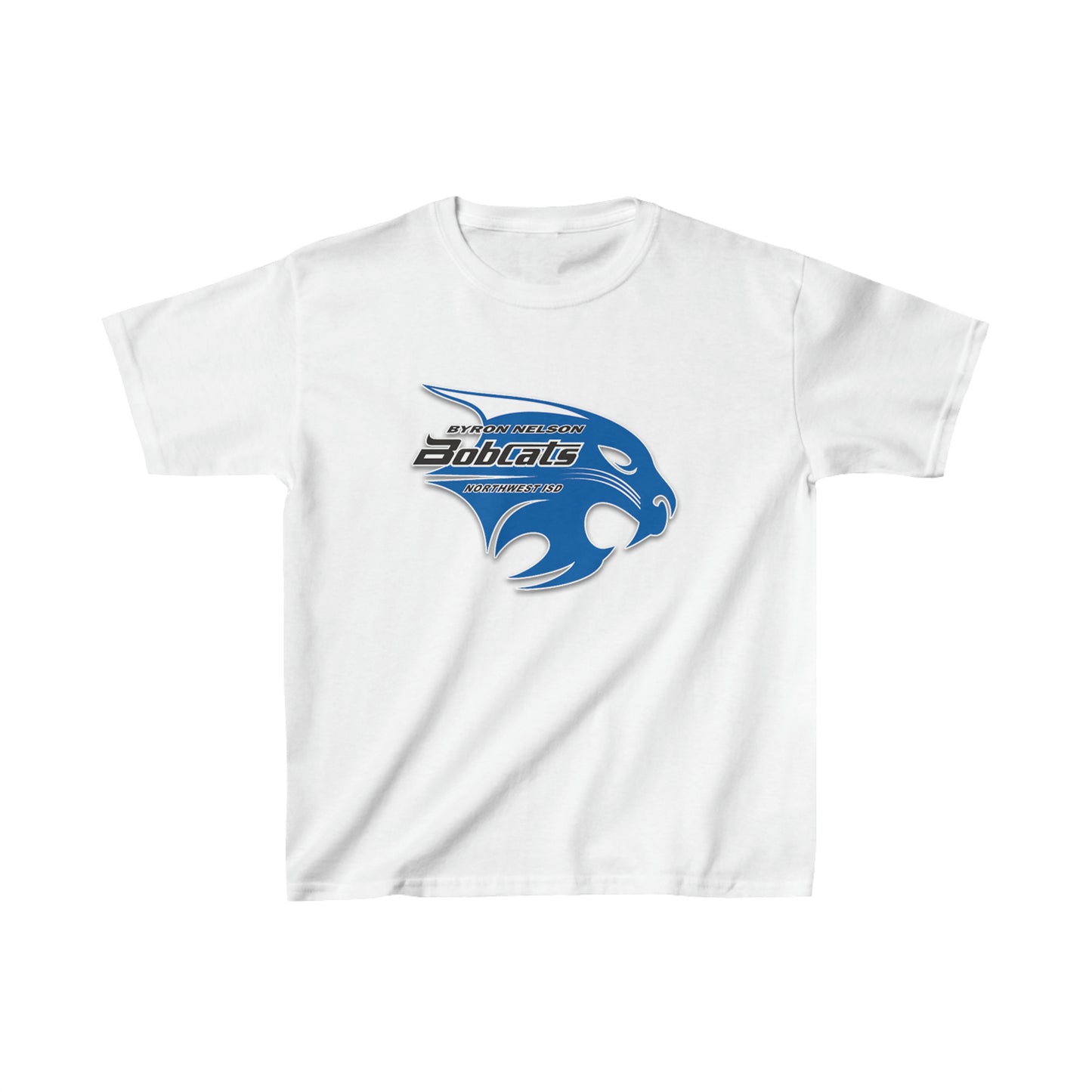 Byron Nelson Bobcats Keller NWISD Kids Heavy Cotton Tee shirt