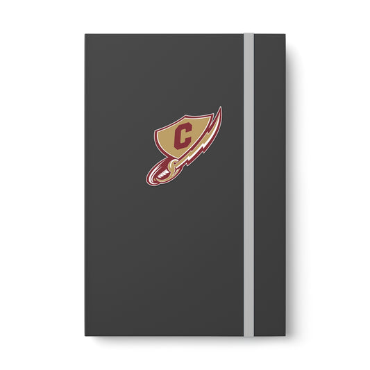 Keller High School Central Chargers 8.25 in notebook.