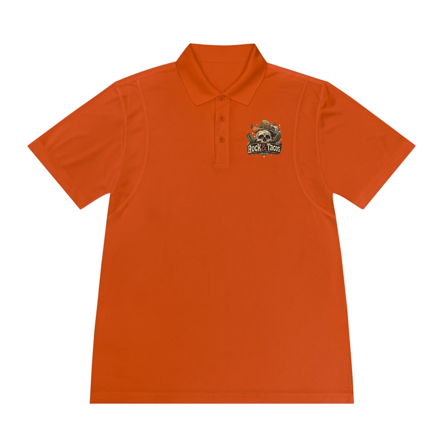 Rock & Taco's by Duane Tyree Men's Sport Polo Shirt