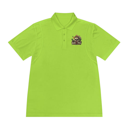 Rock & Taco's by Duane Tyree Men's Sport Polo Shirt