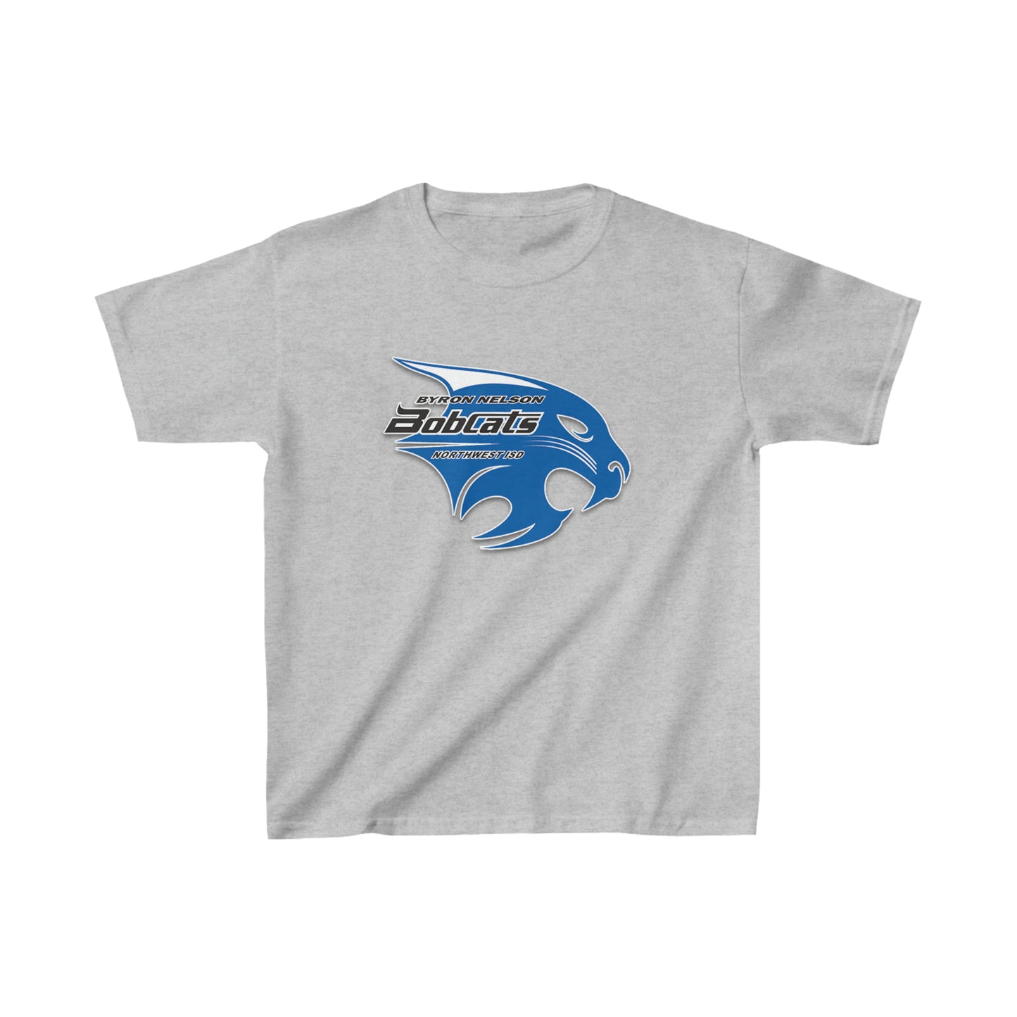 Byron Nelson Bobcats Keller NWISD Kids Heavy Cotton Tee shirt