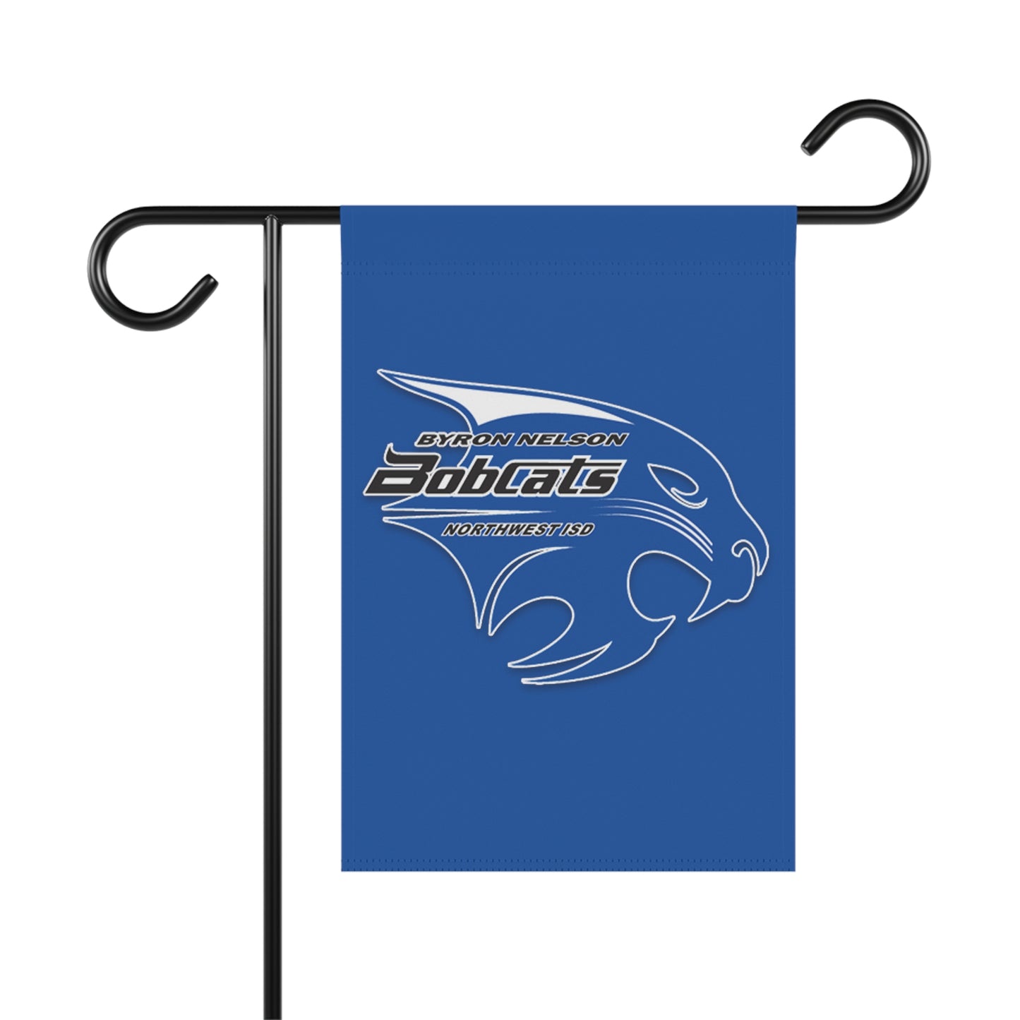 Byron Nelson Bobcats NWISD Flag or Banner two options to show your Keller Charger team spirit available in 2 sizes.