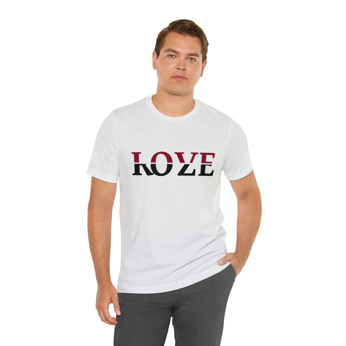 Love Roze unisex jersey short sleeve tee available in 7 gorgeous colors