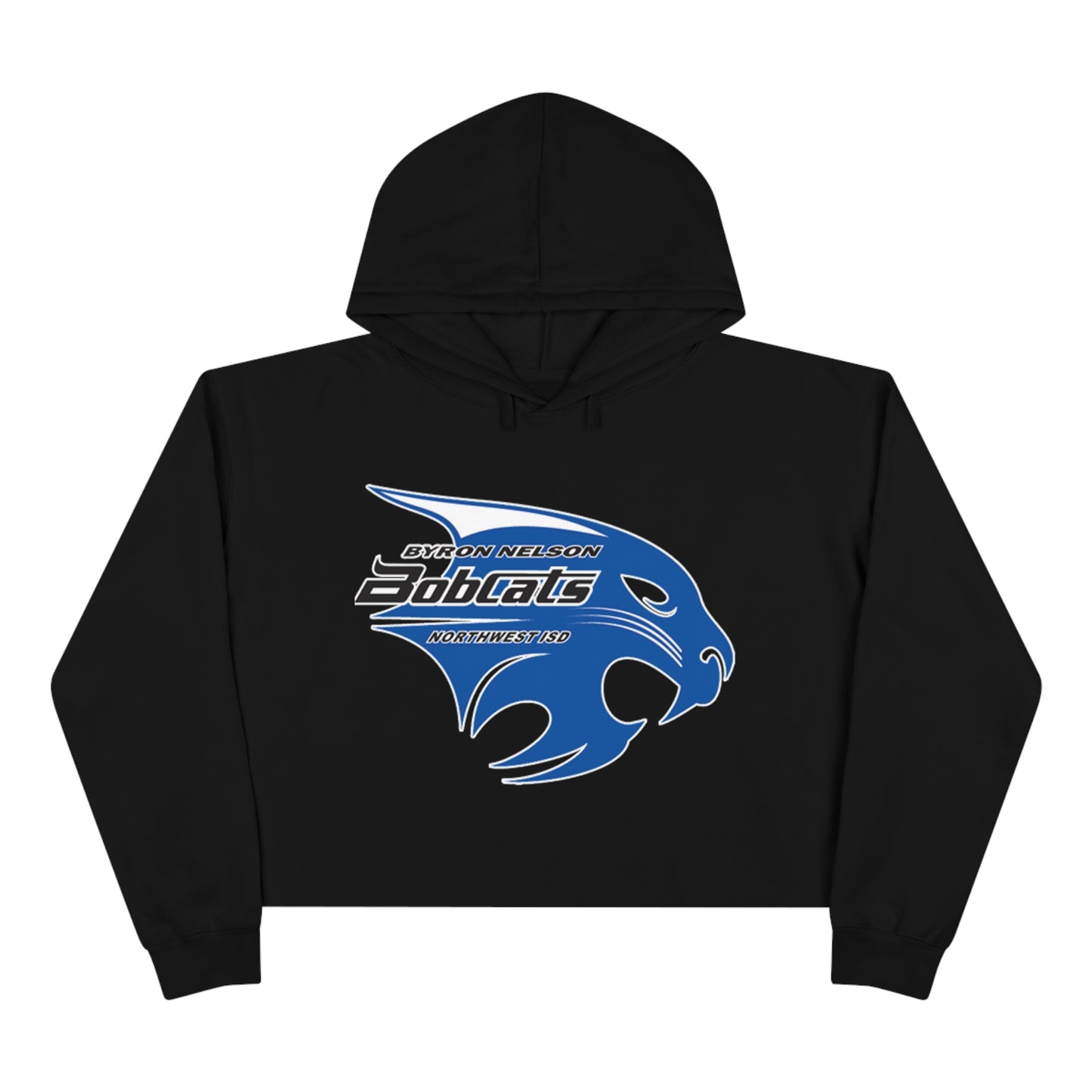 Byron Nelson Bobcats NWISD Crop Hoodie Available in 3 colors for showing team spirit in style