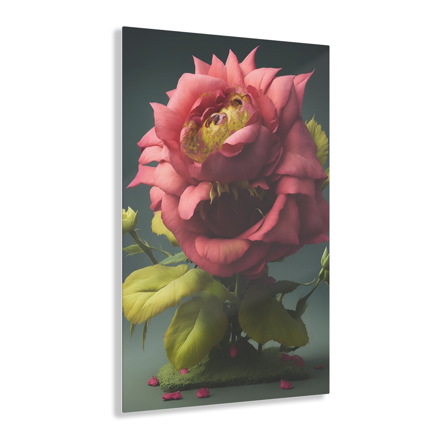 Monster Flower Art Panels for the kids room acrylic wall Art for the playroom or collectable monsters art 8/10