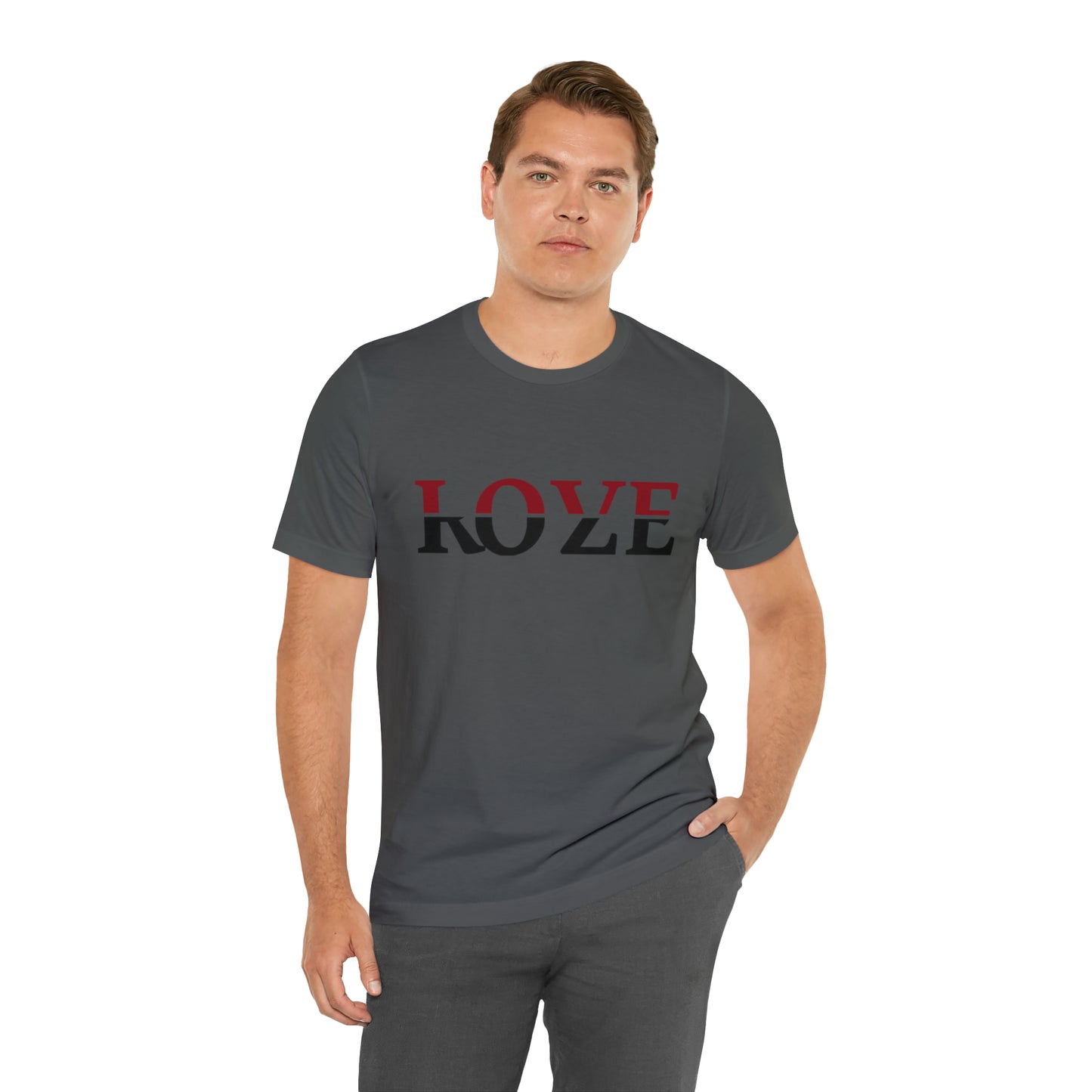 Love Roze unisex jersey short sleeve tee available in 7 gorgeous colors