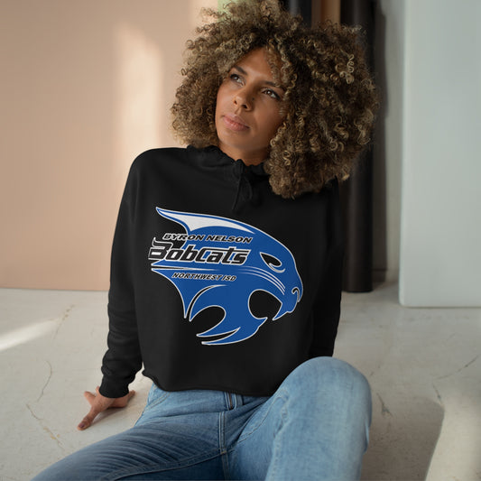 Byron Nelson Bobcats NWISD Crop Hoodie Available in 3 colors for showing team spirit in style