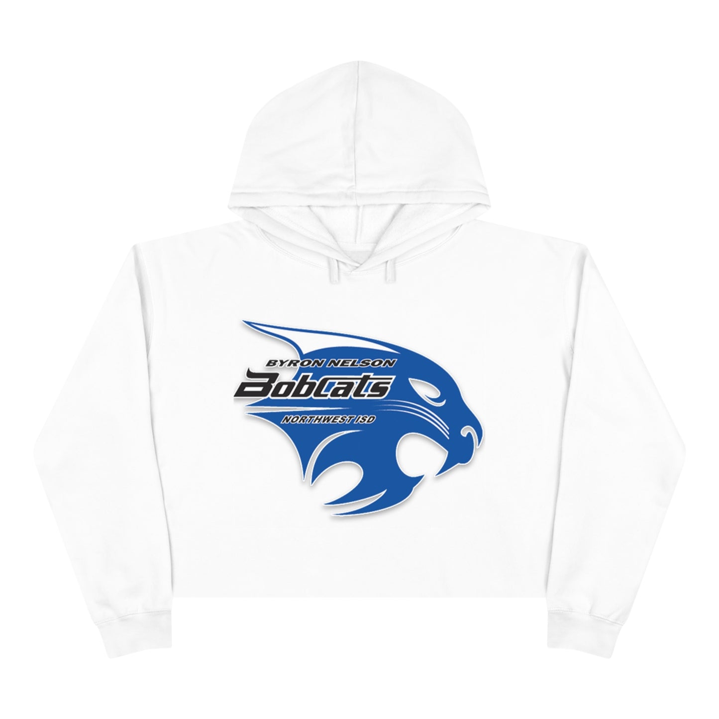 Byron Nelson Bobcats NWISD Crop Hoodie Available in 3 colors for showing team spirit in style