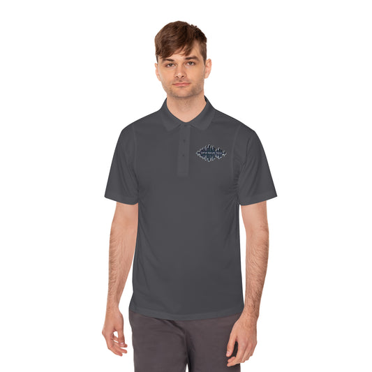 DFW RAVE Fam Men's Sport Polo Shirt for available in assorted colors for Big Head LLC