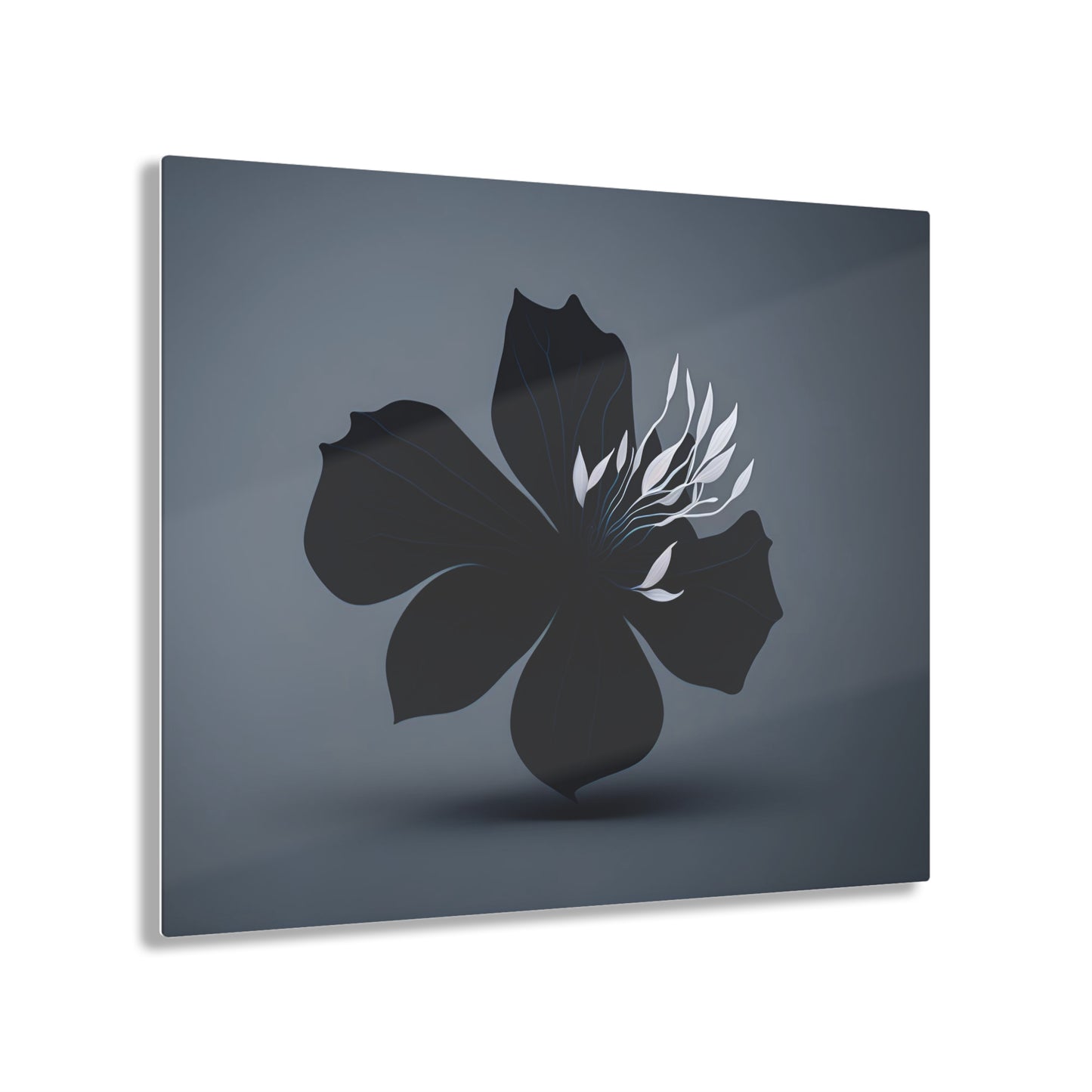 Dark Flower Acrylic Wall art Collection of Wall Art Panels portraying dark flowers with a gothic theme for those dark art lovers 3/6