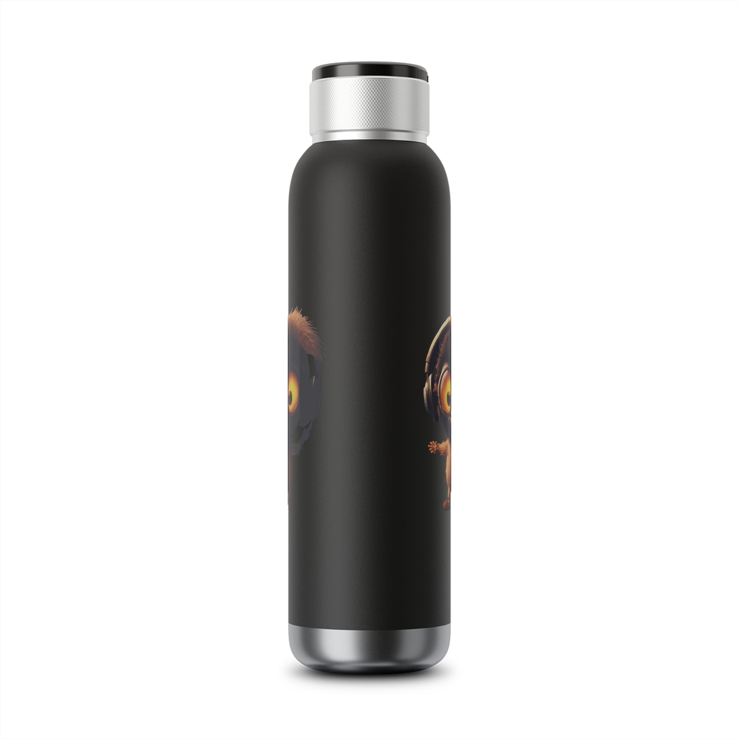 Bird Bluetooth Water Bottle 22oz bird with headphones built in bluetooth speaker copper vacuum infused cold drinks with LCD lights