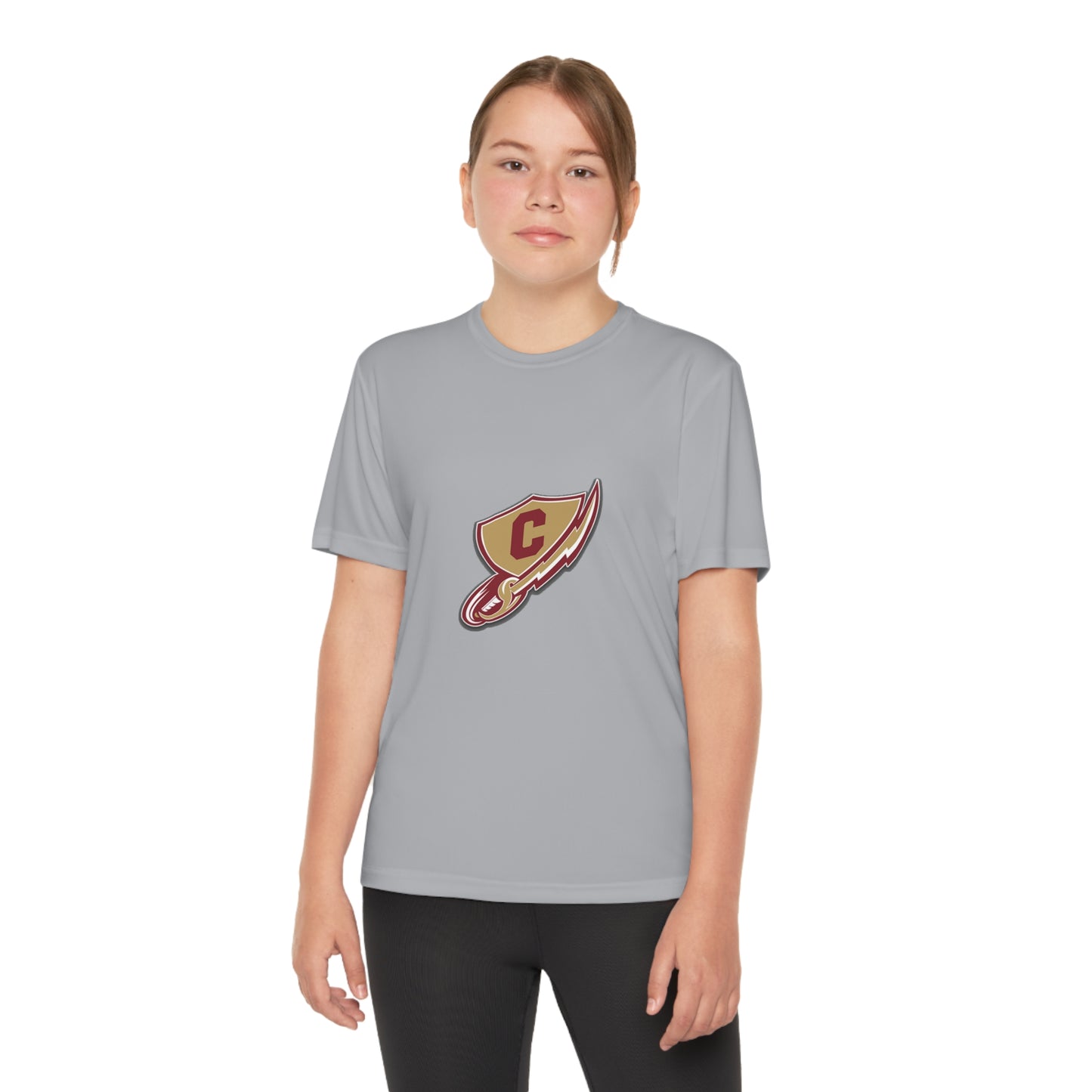 Keller Central Chargers High School Youth Competitor Tee Keller NWISD NISD High School Athletic fitting sports Tee