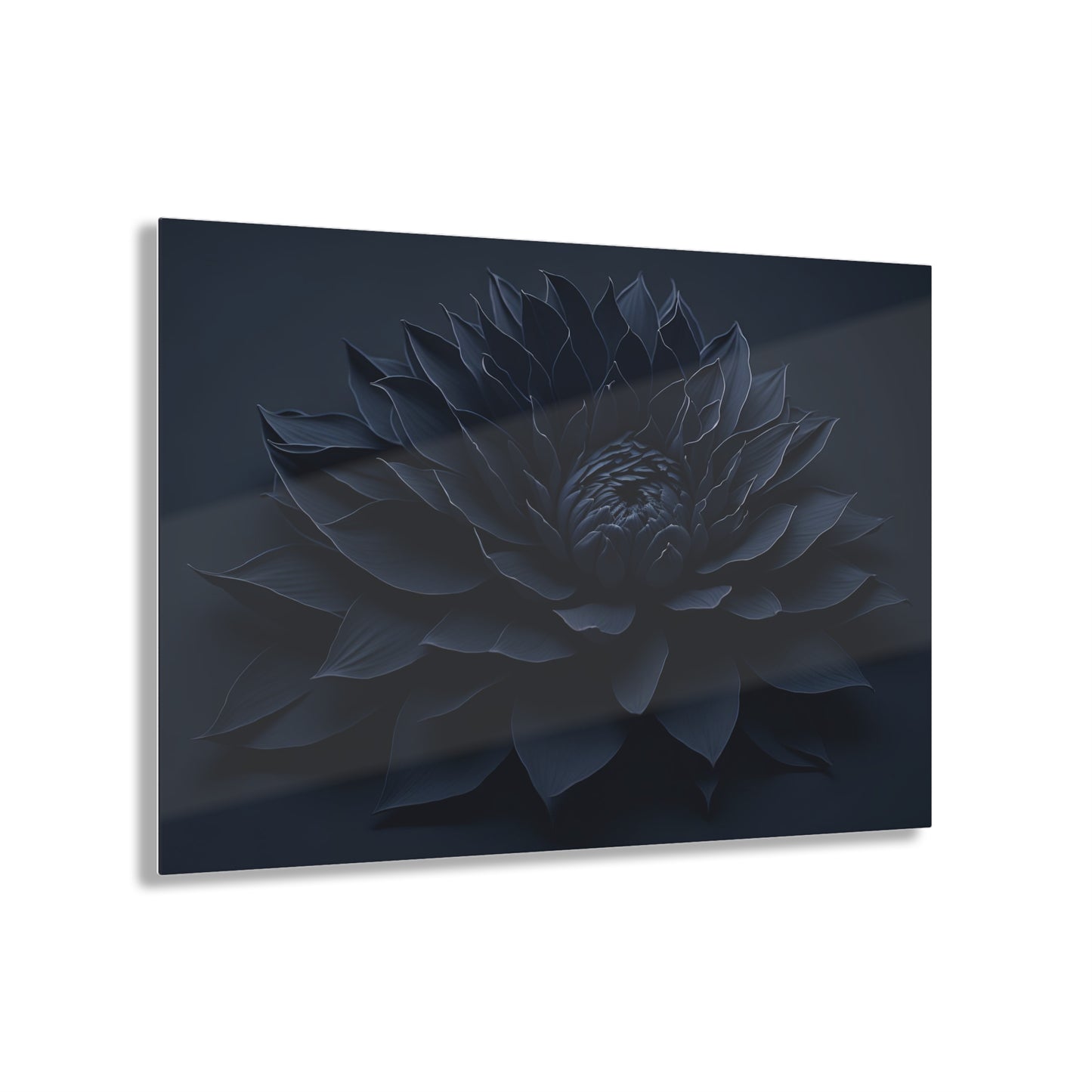 Darkest Flower Acrylic Wall art Collection of Wall Art Panels portraying dark flowers with a gothic theme for those dark art lovers 2/6