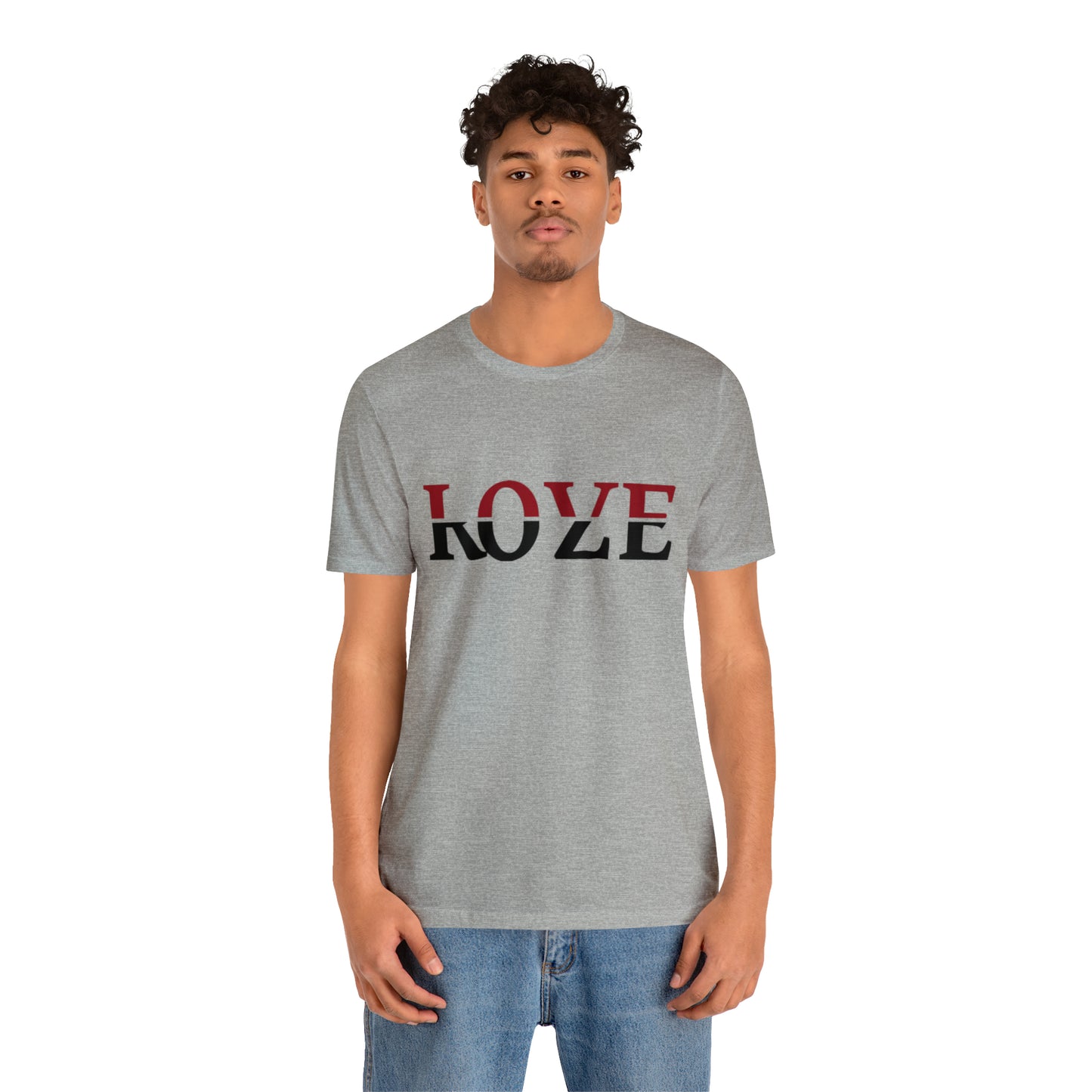 Love Roze unisex jersey short sleeve tee available in 7 gorgeous colors