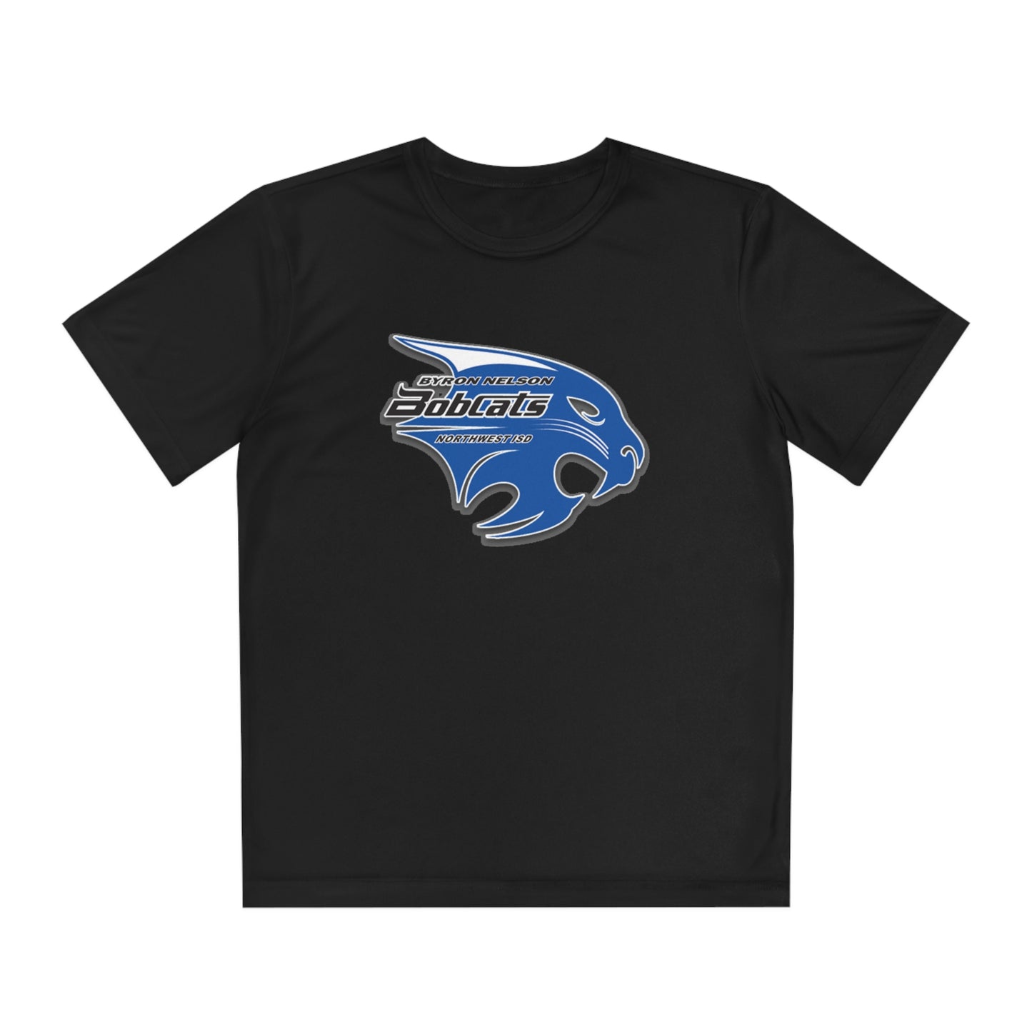 Byron Nelson Bobcats Youth Competitor Tee Keller NWISD Athletic fitting sports Tee