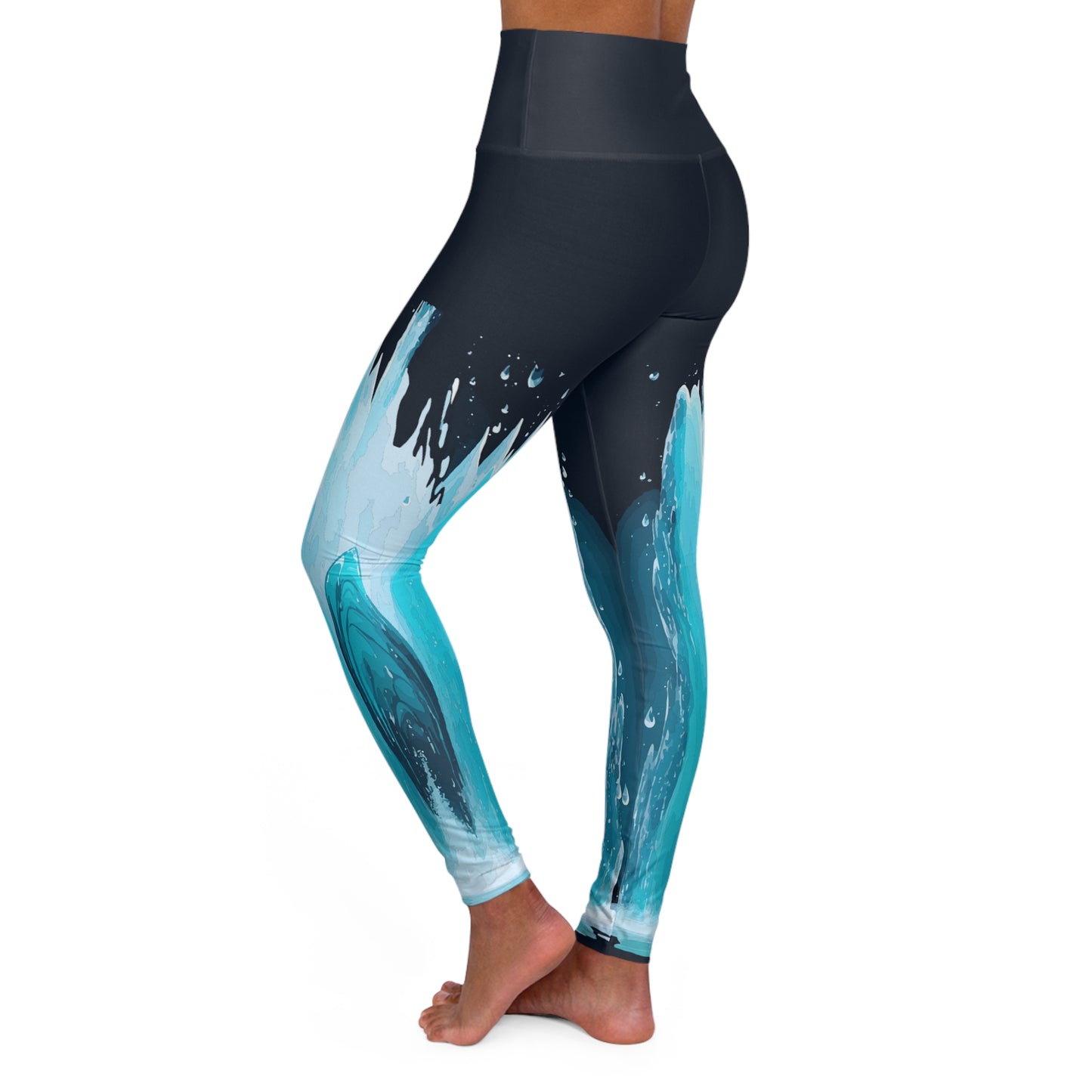 Arctic ice Yoga Leggings yoga pants for working out with zen