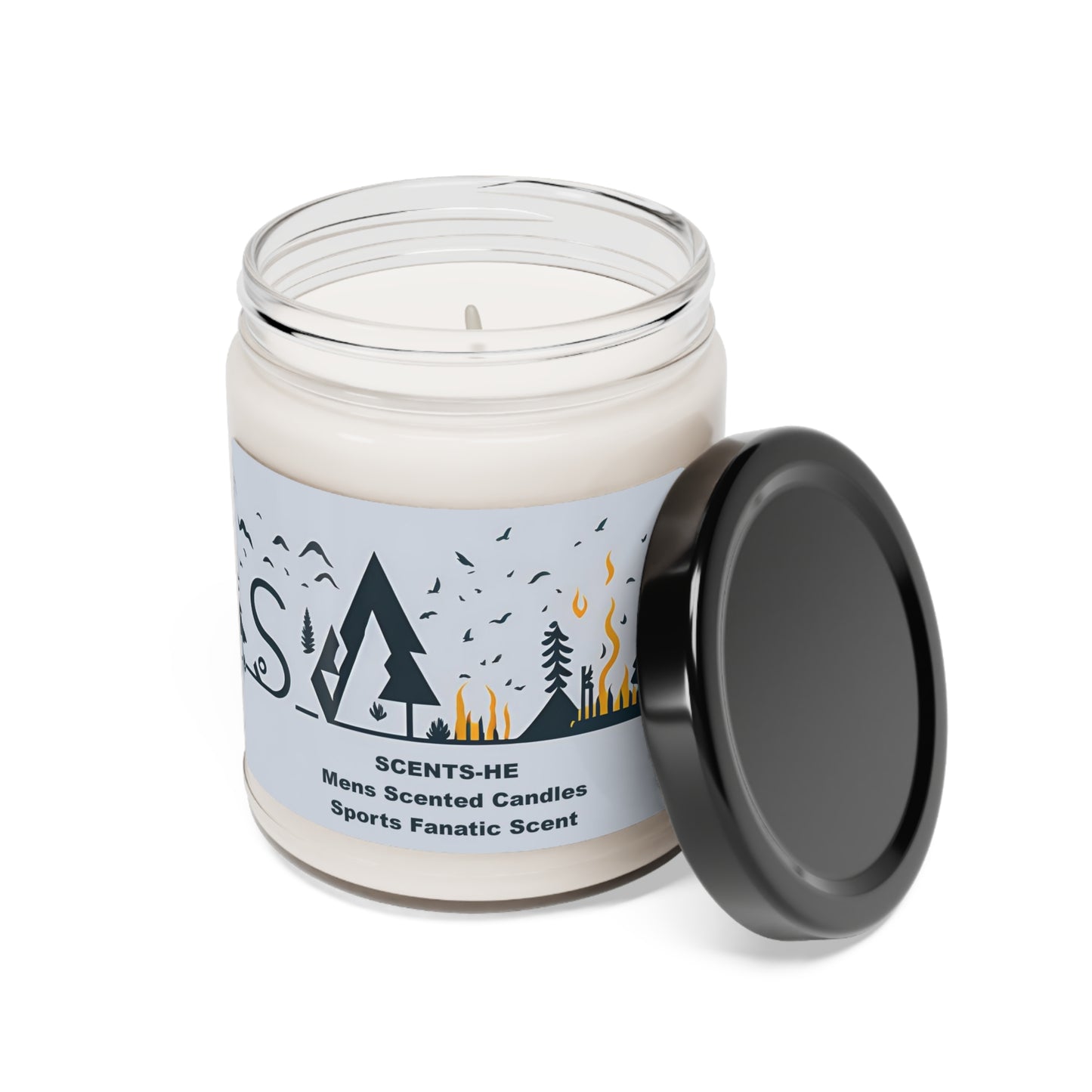 SCENTS-HE LockerRoom Scented Candle of soy 9oz Discover the bold and humorous scents of Scents-He candles