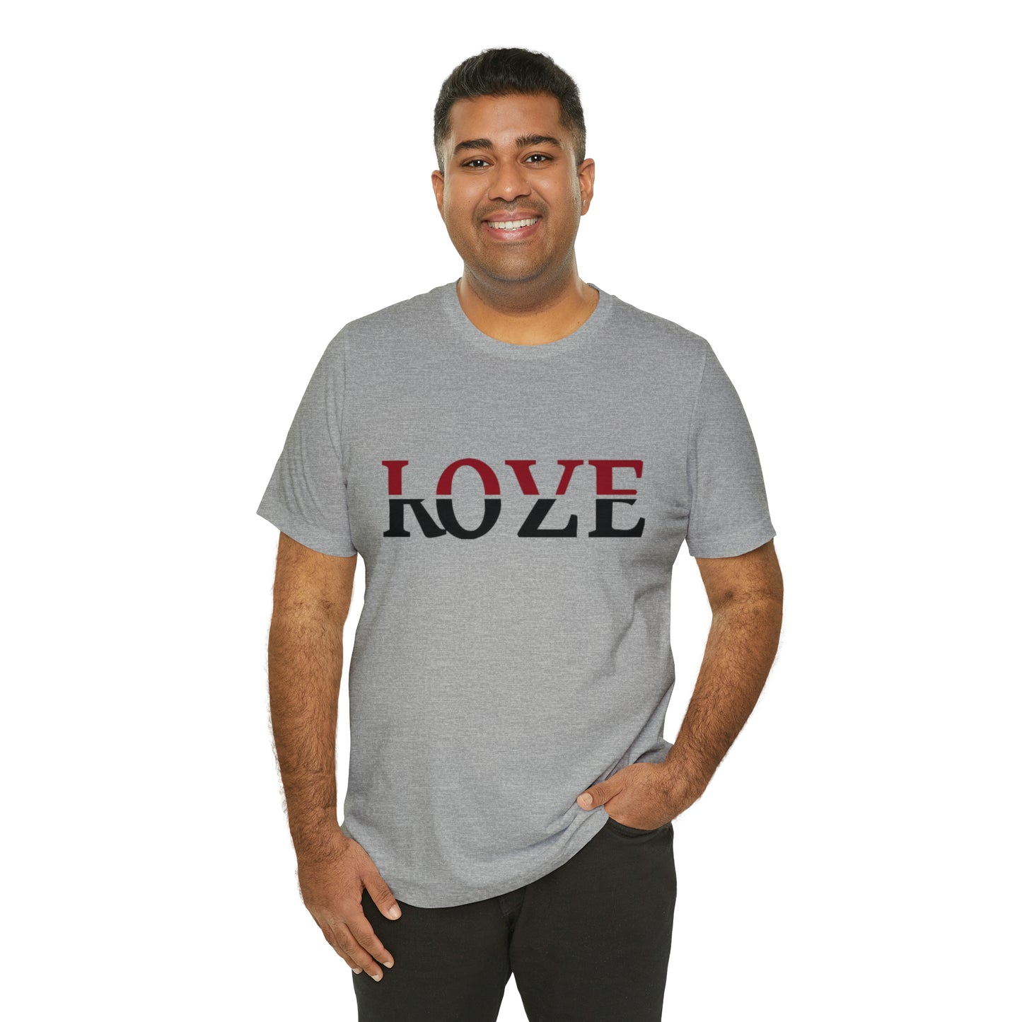 Love Roze unisex jersey short sleeve tee available in 7 gorgeous colors