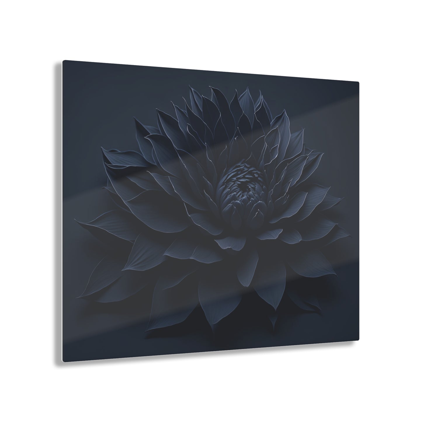 Darkest Flower Acrylic Wall art Collection of Wall Art Panels portraying dark flowers with a gothic theme for those dark art lovers 2/6