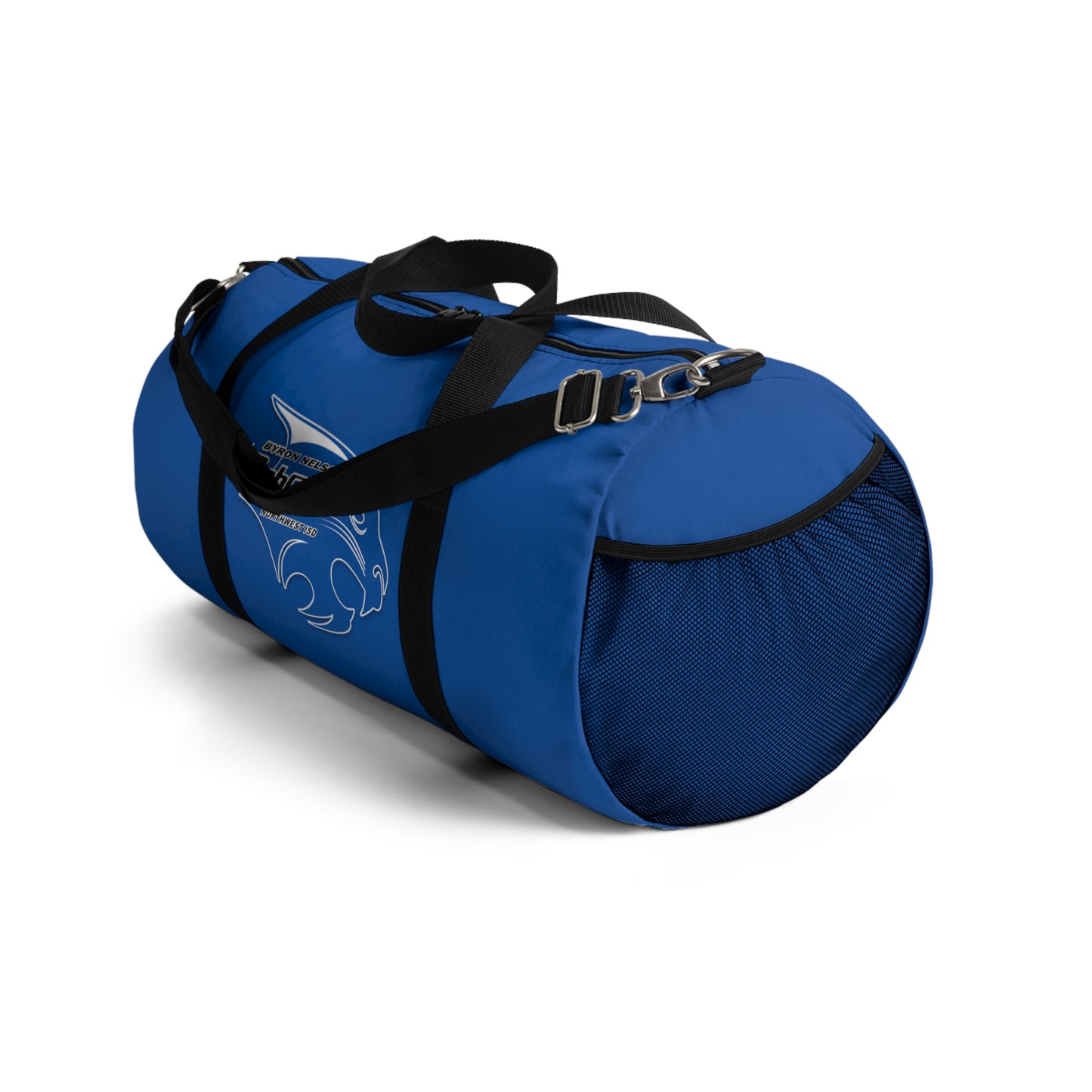 Byron Nelson Bobcats NWISD Duffel Bag available in 2 sizes for showing team spirit on and off of the field.