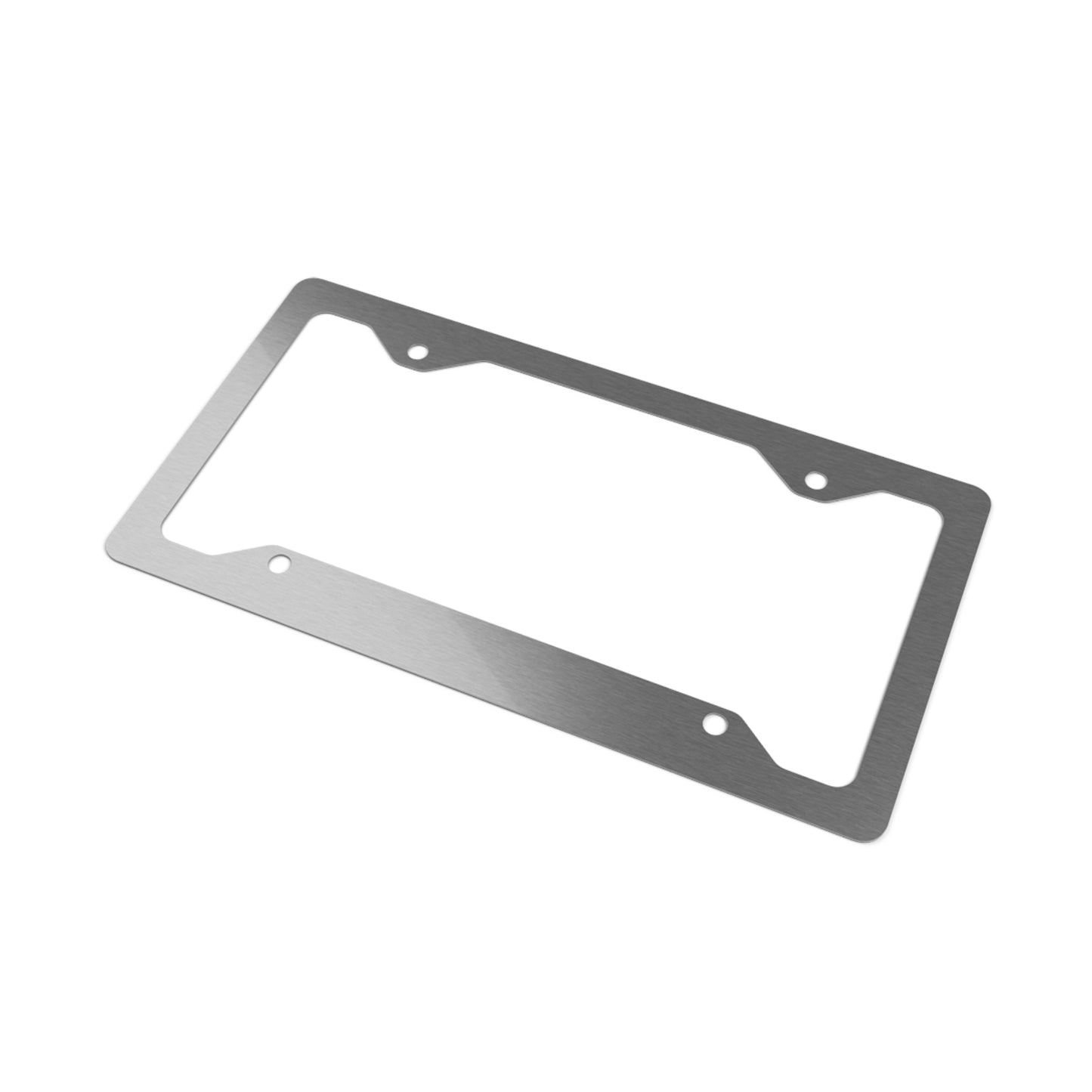 K&R Racing Metal License Plate Frame - Durable, Sleek Design for Car Enthusiasts