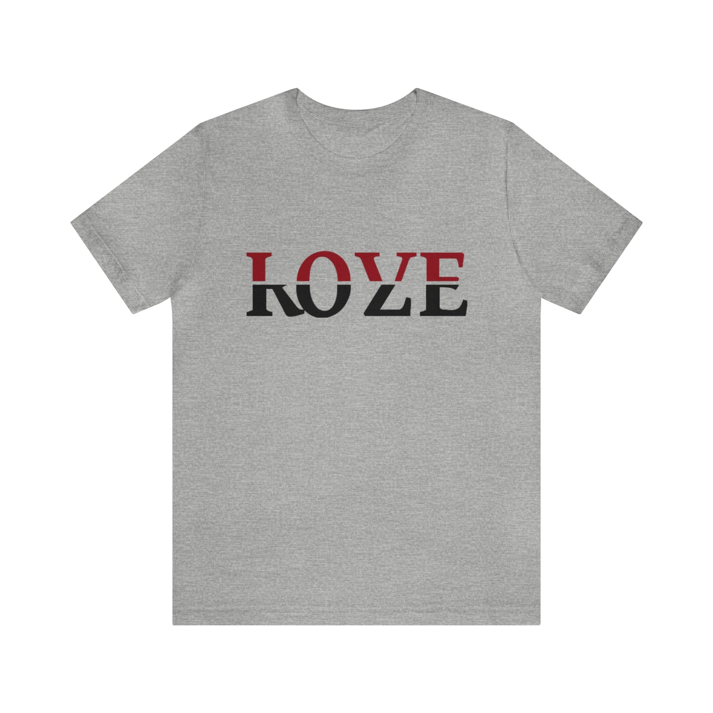 Love Roze unisex jersey short sleeve tee available in 7 gorgeous colors