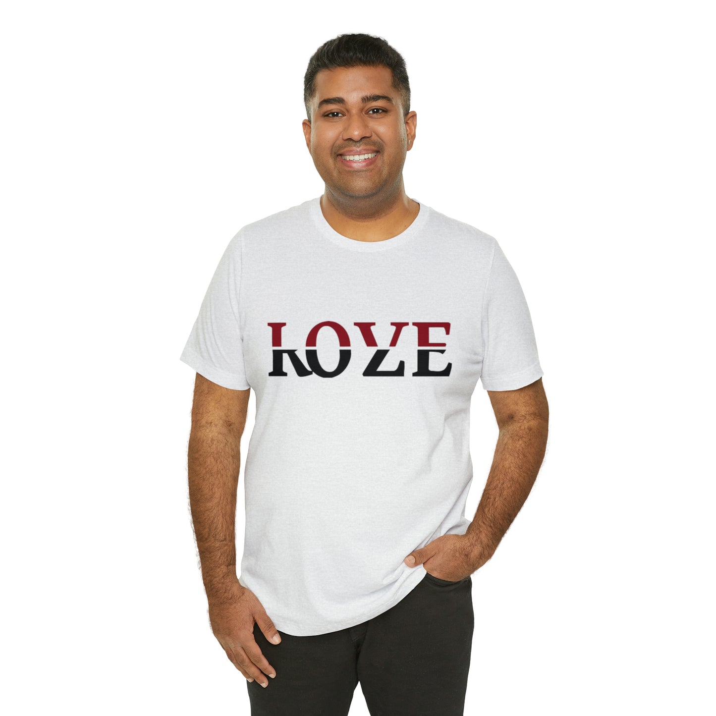 Love Roze unisex jersey short sleeve tee available in 7 gorgeous colors