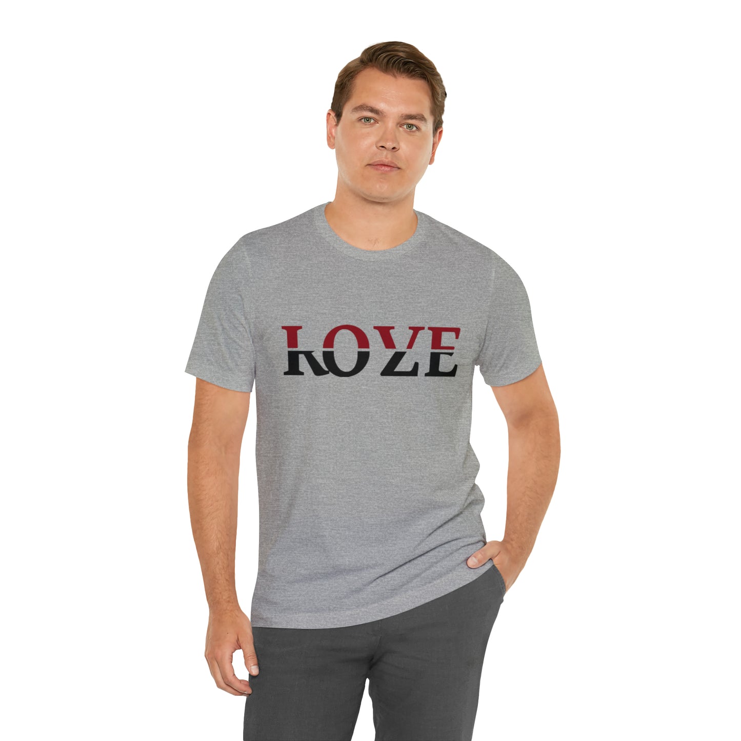 Love Roze unisex jersey short sleeve tee available in 7 gorgeous colors