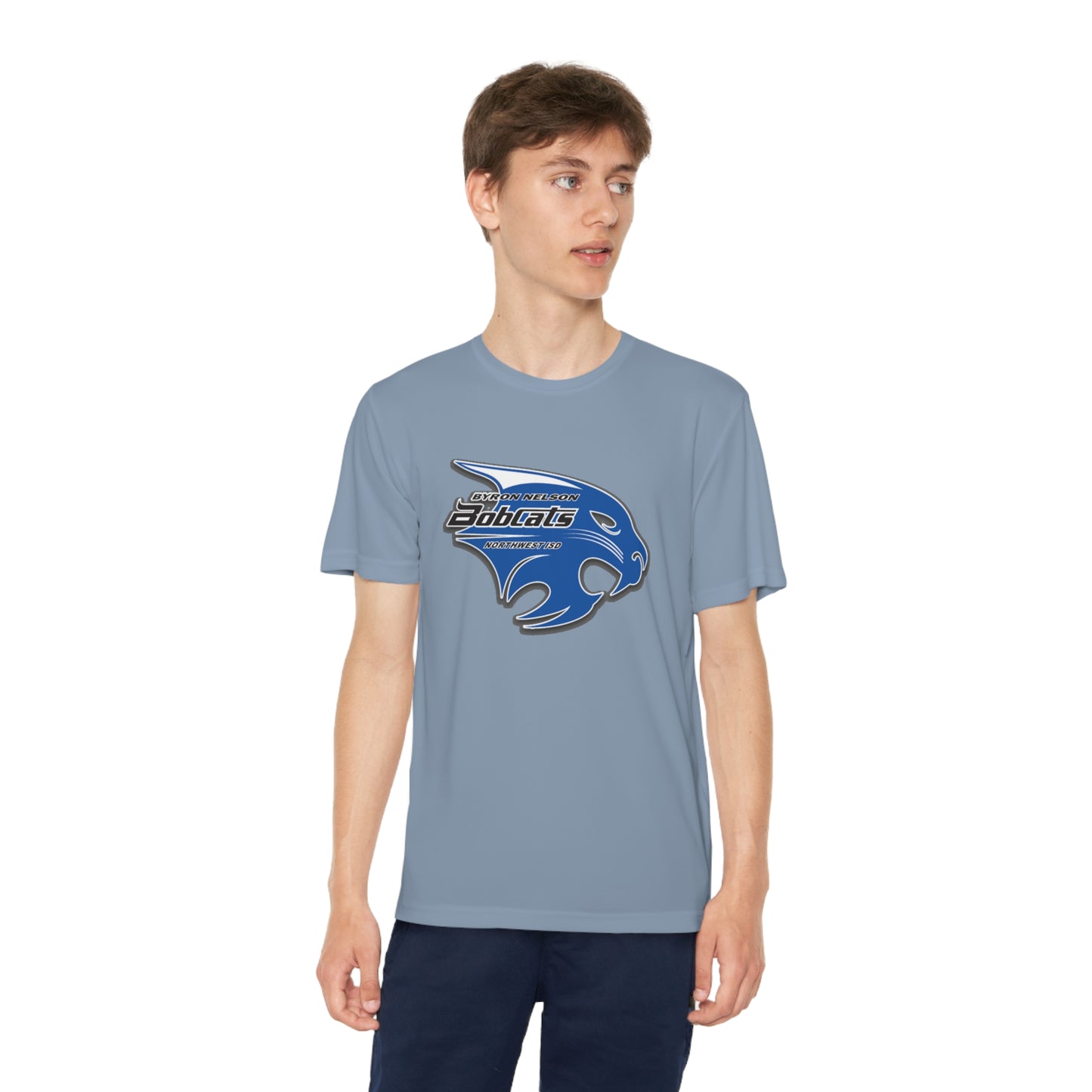 Byron Nelson Bobcats Youth Competitor Tee Keller NWISD Athletic fitting sports Tee