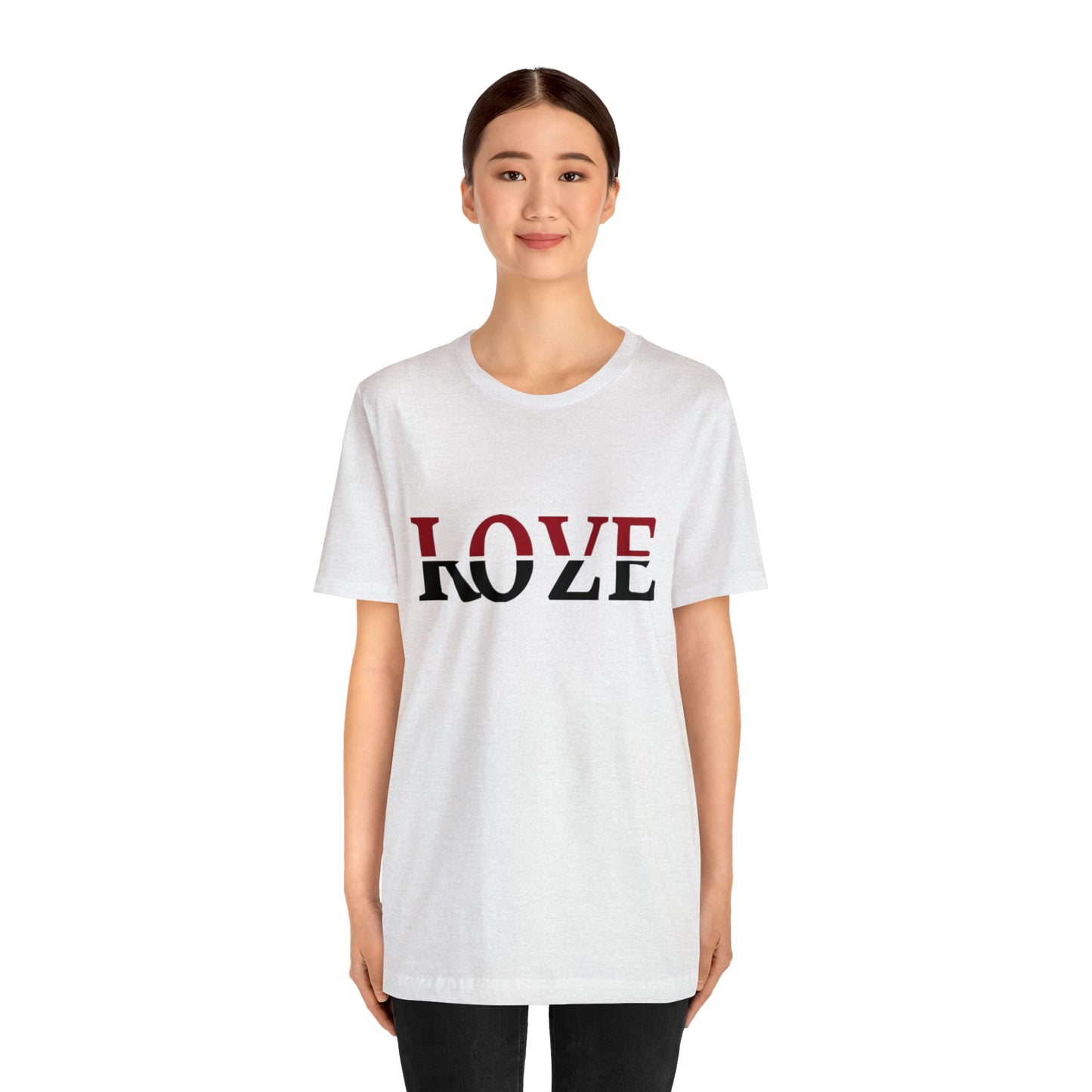 Love Roze unisex jersey short sleeve tee available in 7 gorgeous colors