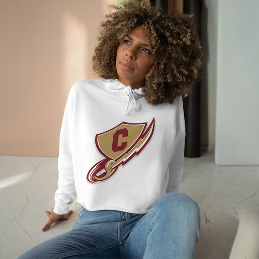 Keller High School Central Chargers Crop Hoodie Available in 3 colors for showing team spirit in style