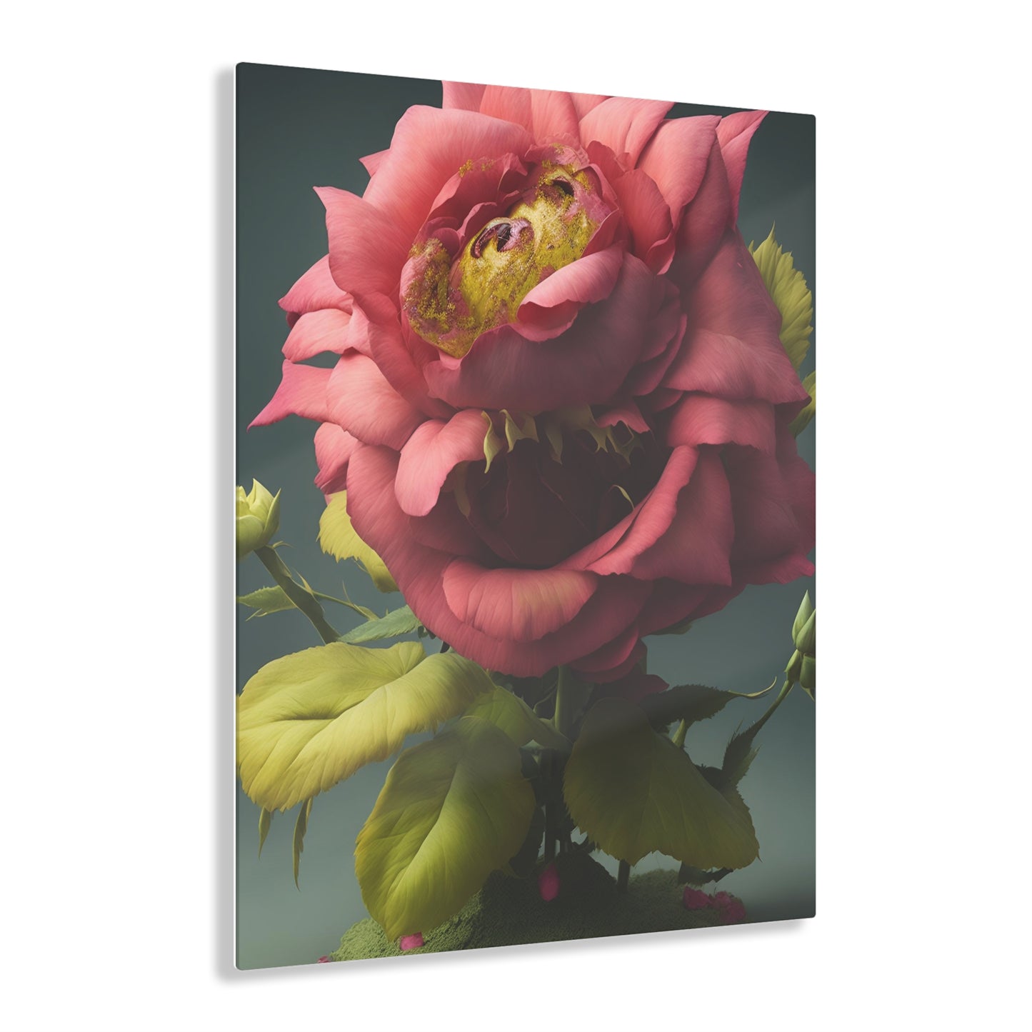 Monster Flower Art Panels for the kids room acrylic wall Art for the playroom or collectable monsters art 8/10