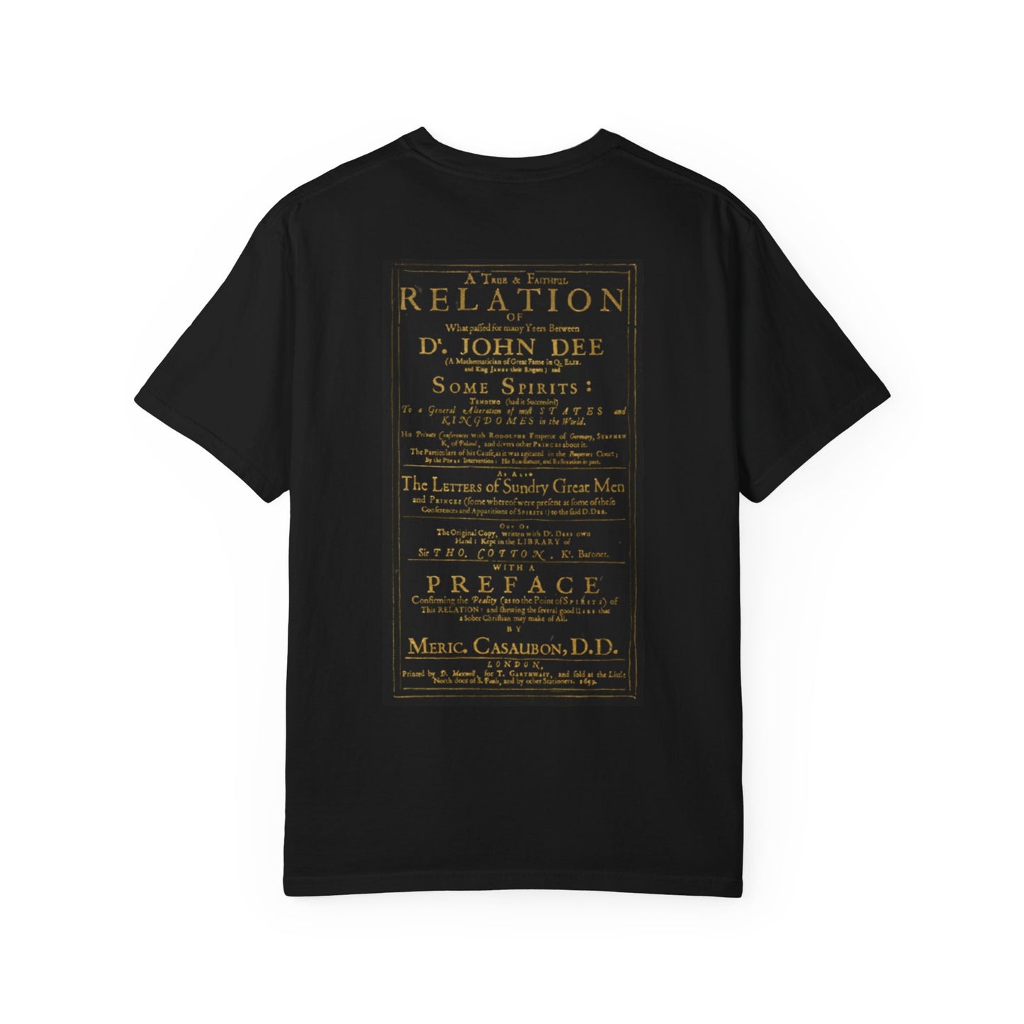 Garment-Dyed Graphic T-Shirt for Mystics | Cool Unisex Tee | Vintage Style | Festival Clothing | Unique Gift