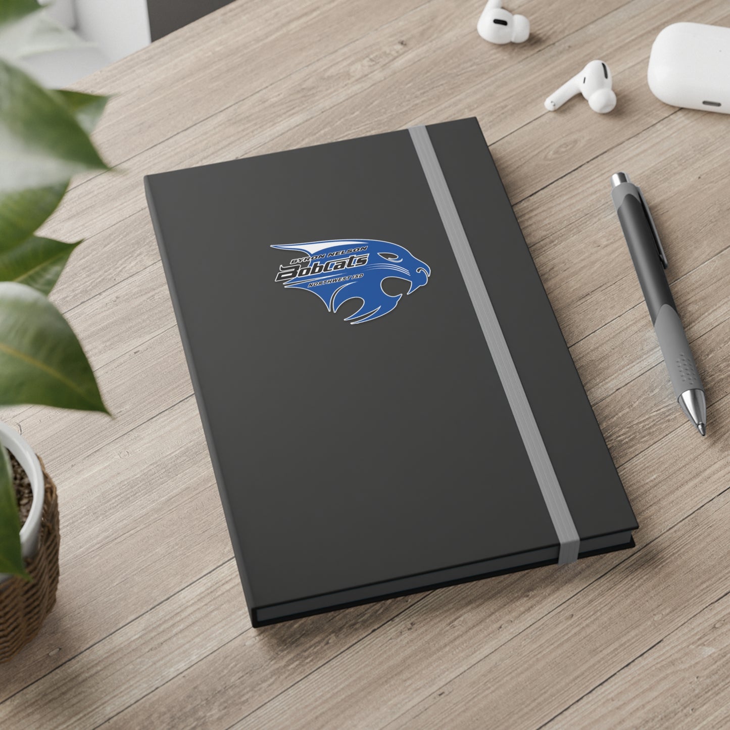 Byron Nelson Bobcats NWISD 8.25 in notebook available in 4 colors.