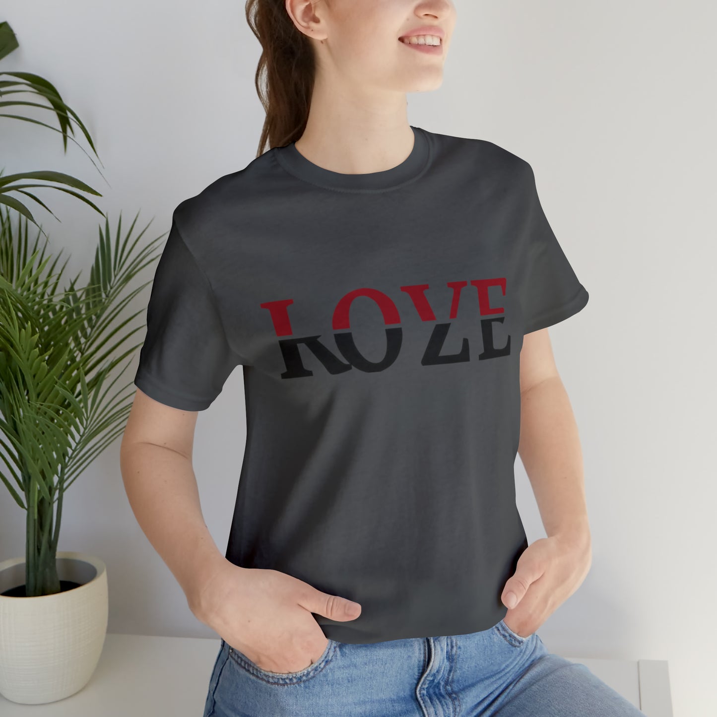 Love Roze unisex jersey short sleeve tee available in 7 gorgeous colors