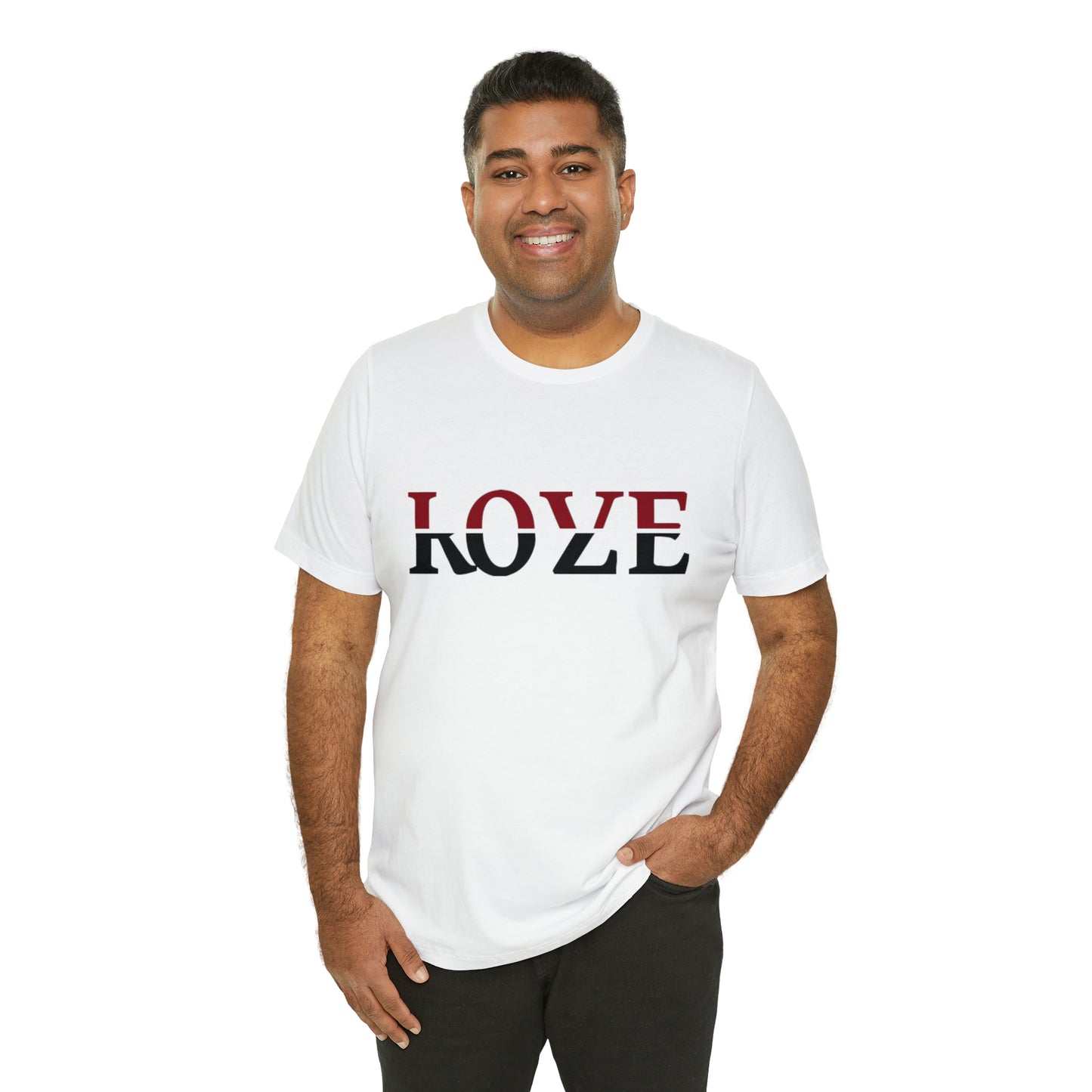 Love Roze unisex jersey short sleeve tee available in 7 gorgeous colors