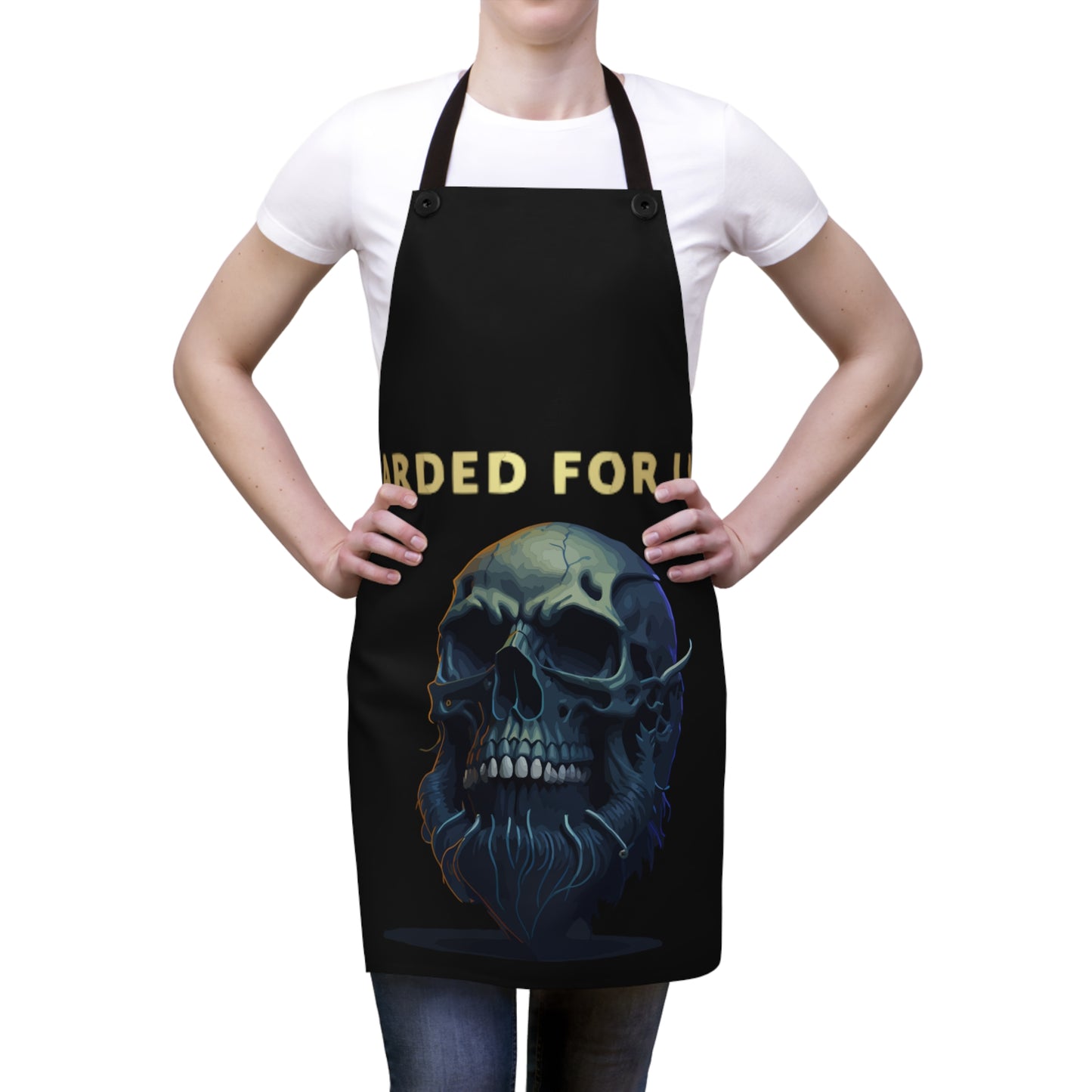 Bearded for Life apron for that bearded man that's beard just wont quit on fathers day apron for grilling and proclaimimg love for beards 2