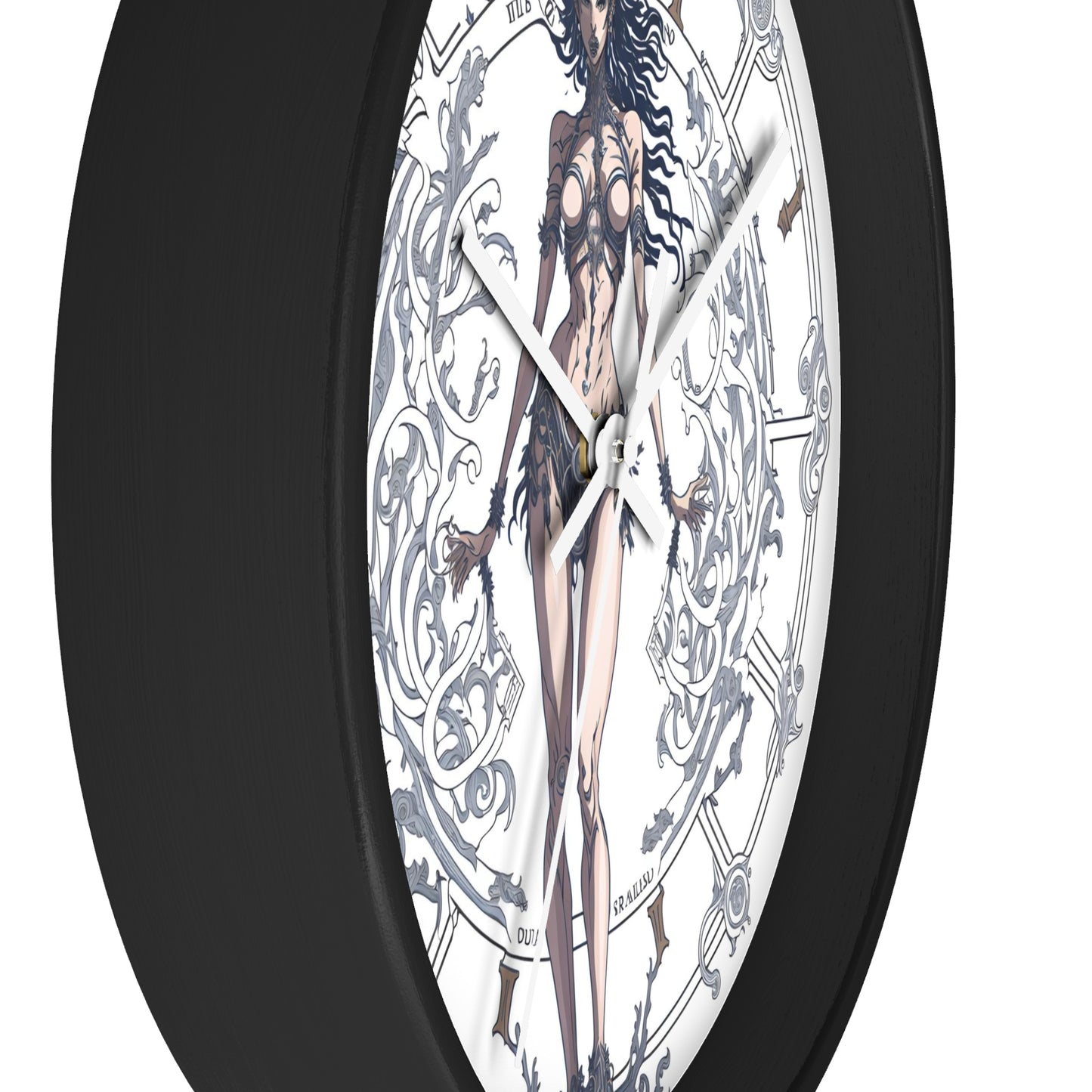 Celestial Goddess Wall Clock design 2 celestial goddess Analog Wall Clock design for those fantasy lovers the library